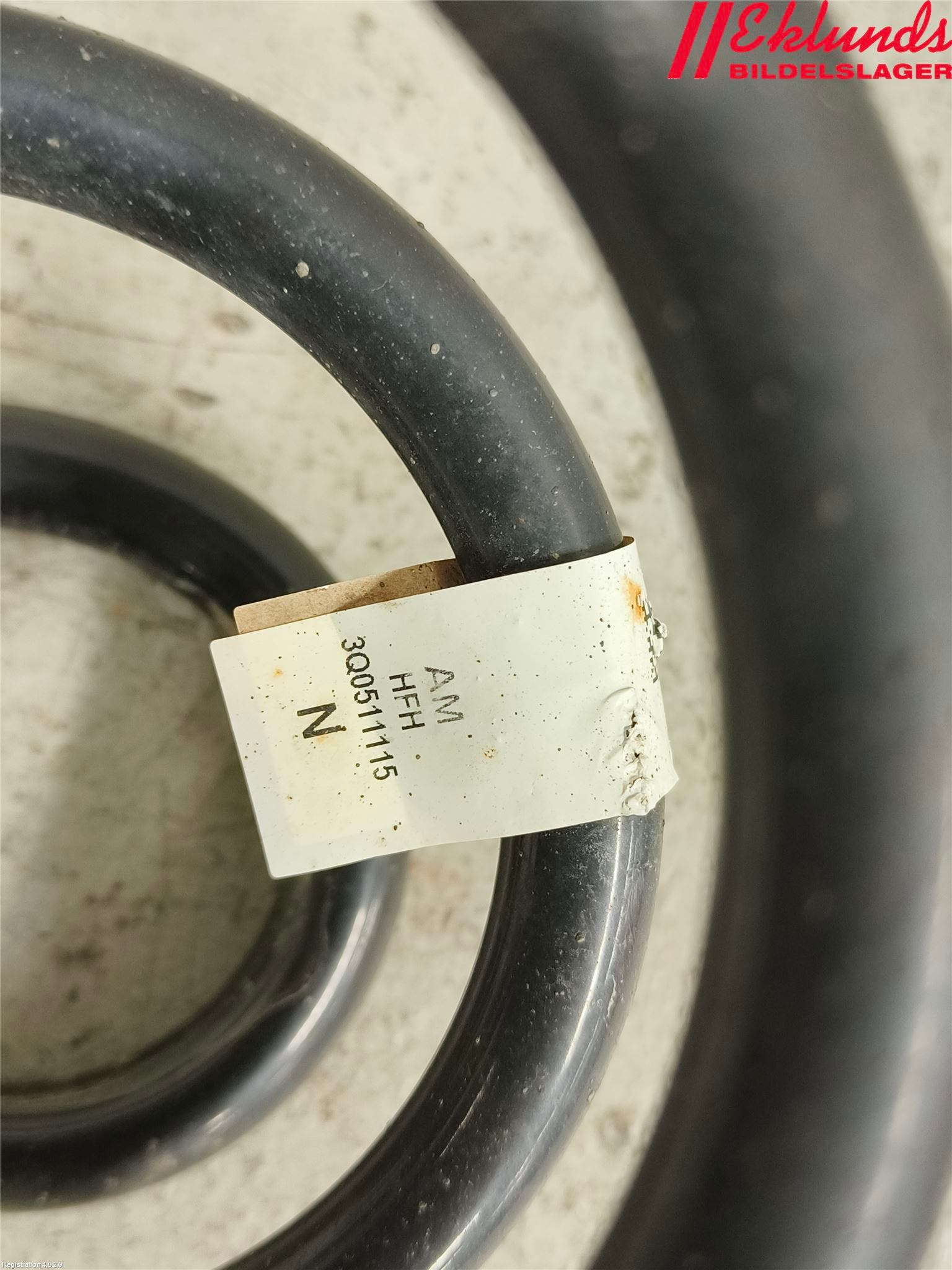 Volkswagen VW PASSAT 15-19 Fjäder Bak