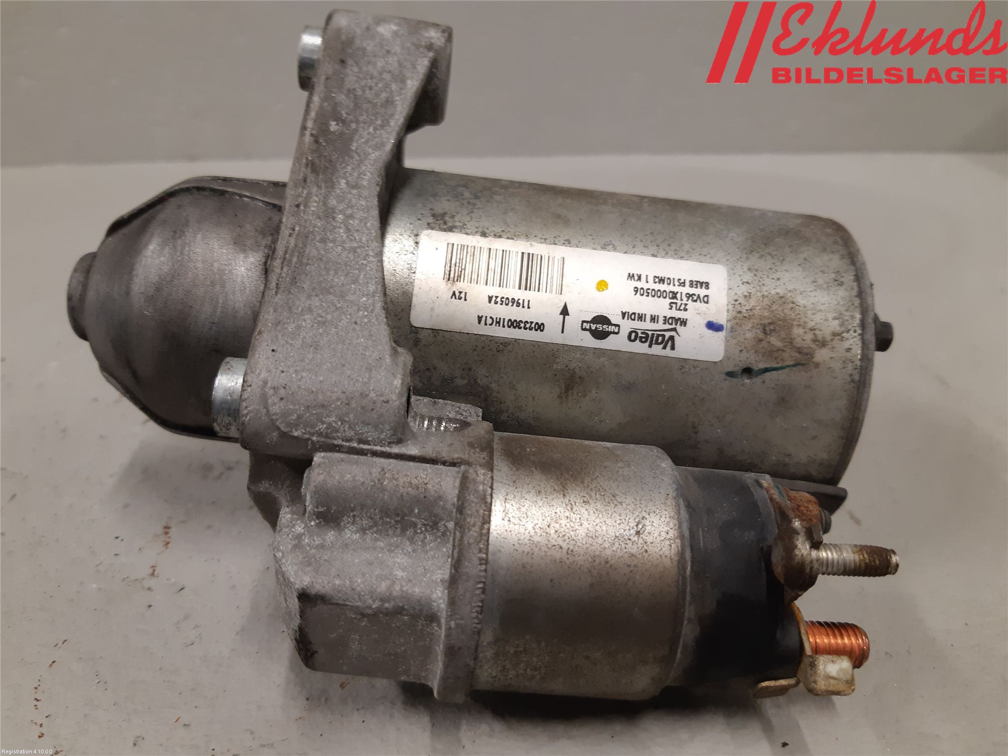 Nissan MICRA 11-16 Startmotor