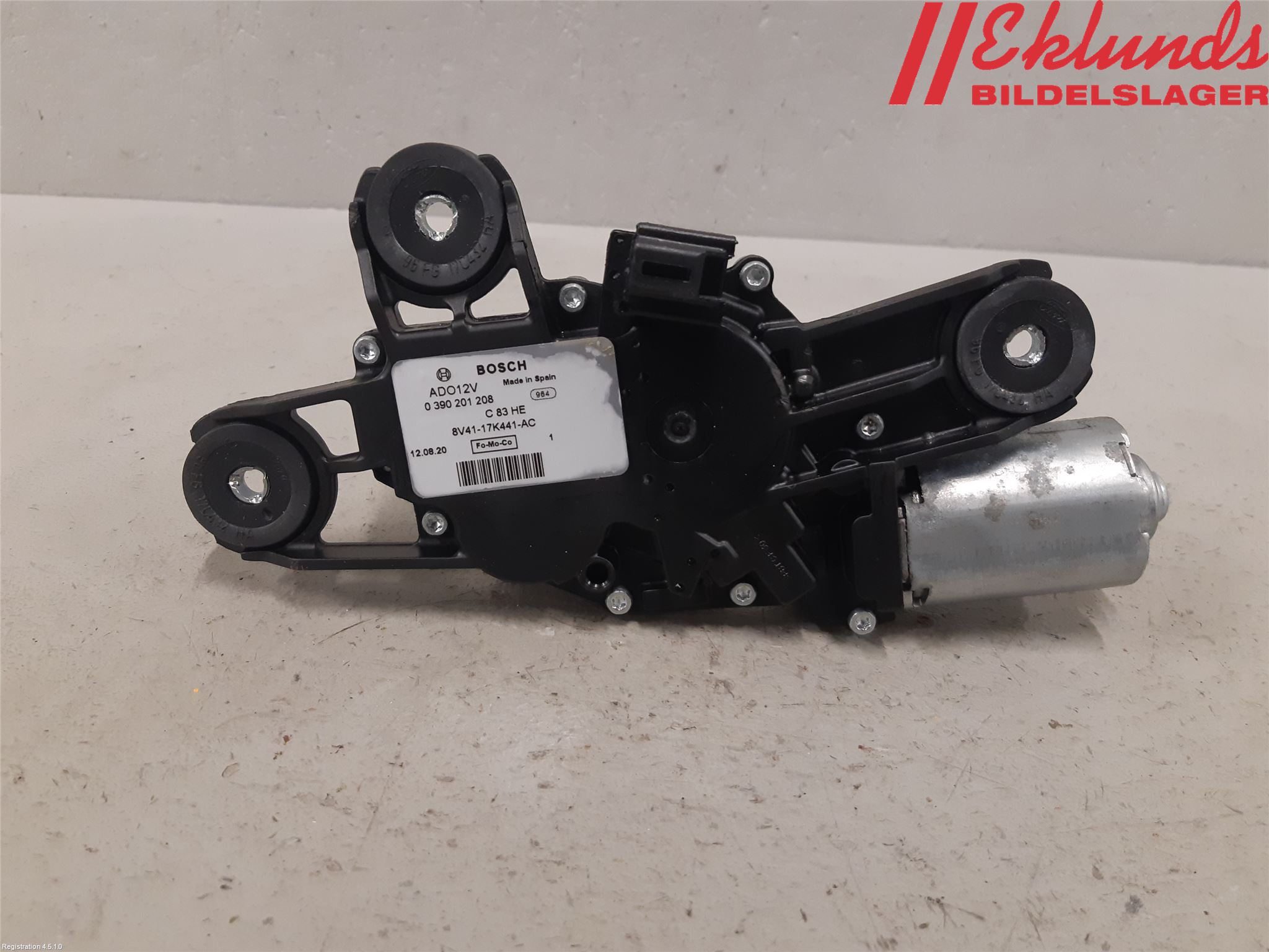 Ford KUGA 08-12 Torkarmotor Baklucka