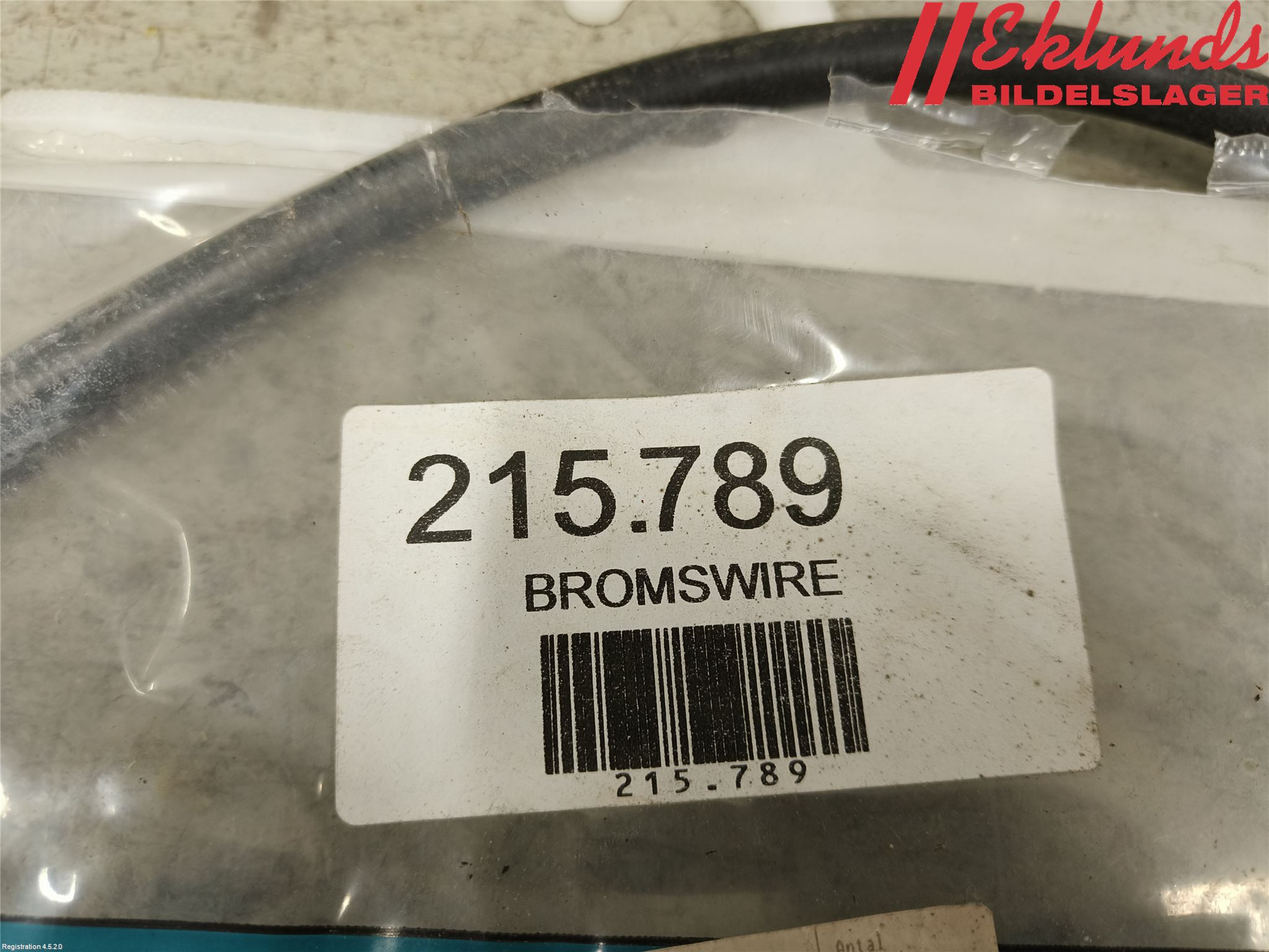 Mercedes-Benz MB VITO/VIANO (W638) 96-03 Handbromswire