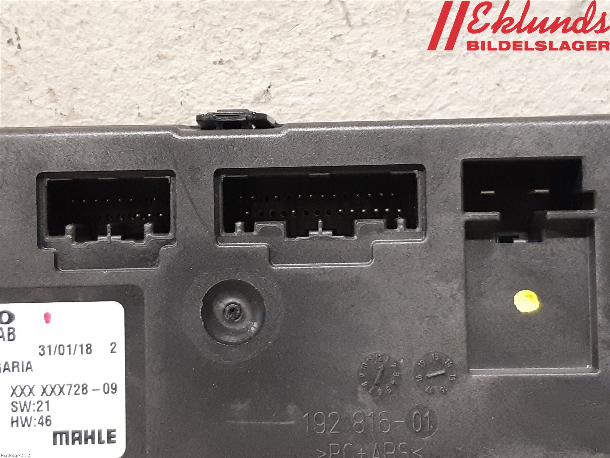 Volvo XC60 18- Styrenhet Övrigt