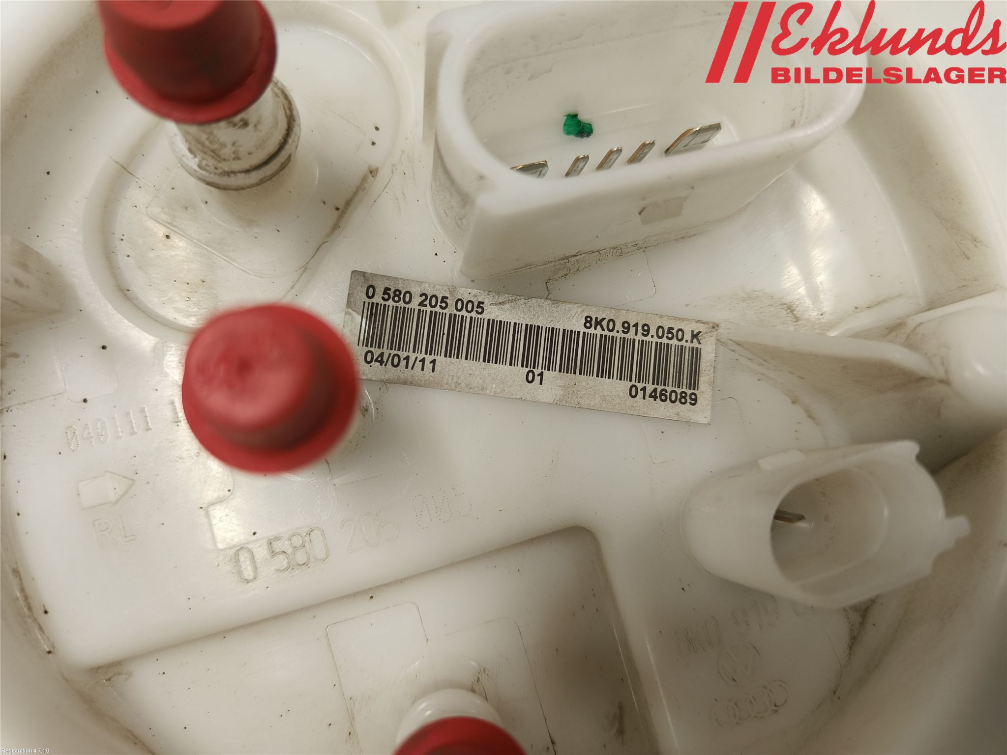 Audi A4/S4 08-11 Bränslepump El