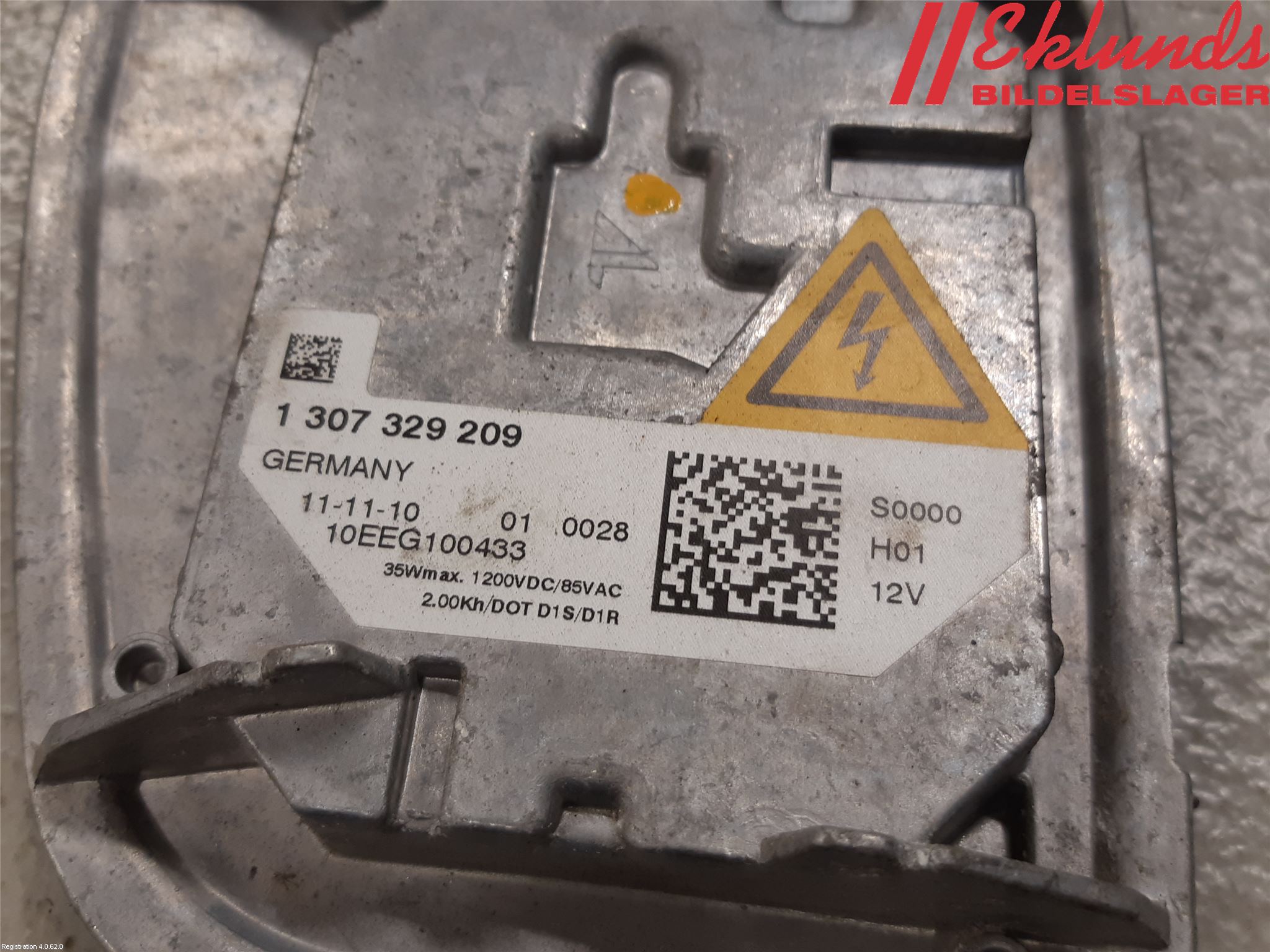 Volvo V50 08-12 Styrenhet Strålkastare