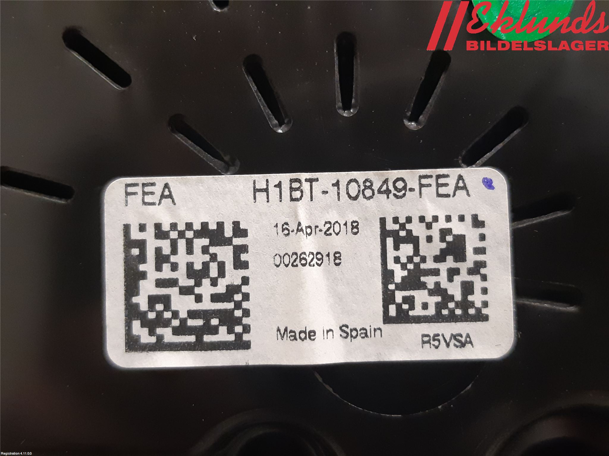 Ford FIESTA (VII) 18-23 Instrument Komb