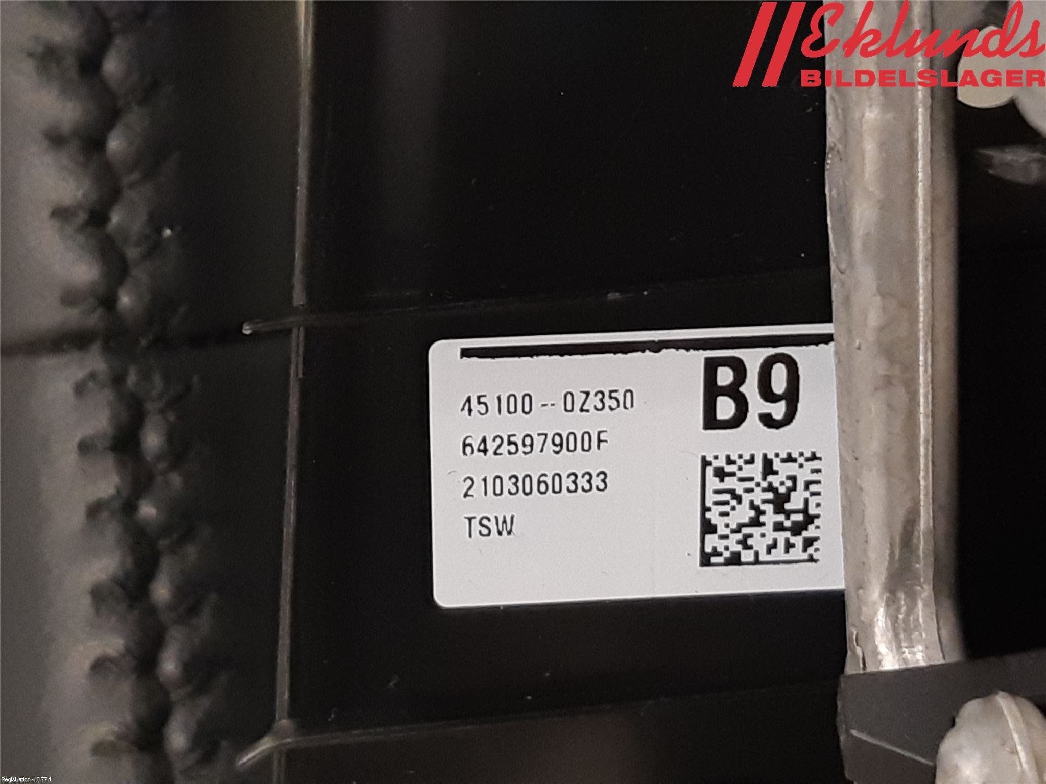 Toyota COROLLA 19- Ratt