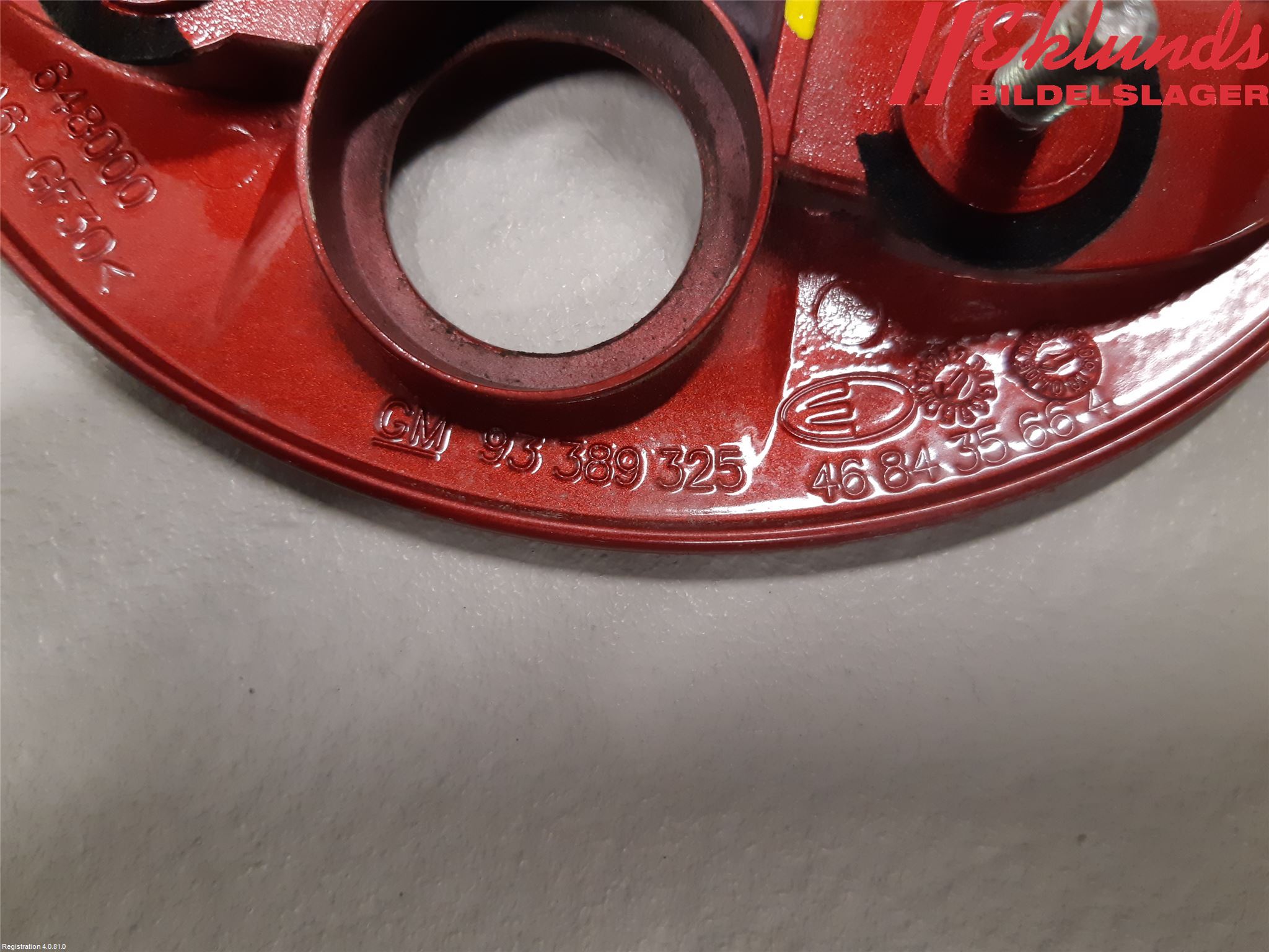 Opel CORSA C    00-06 Bakluckehandtag