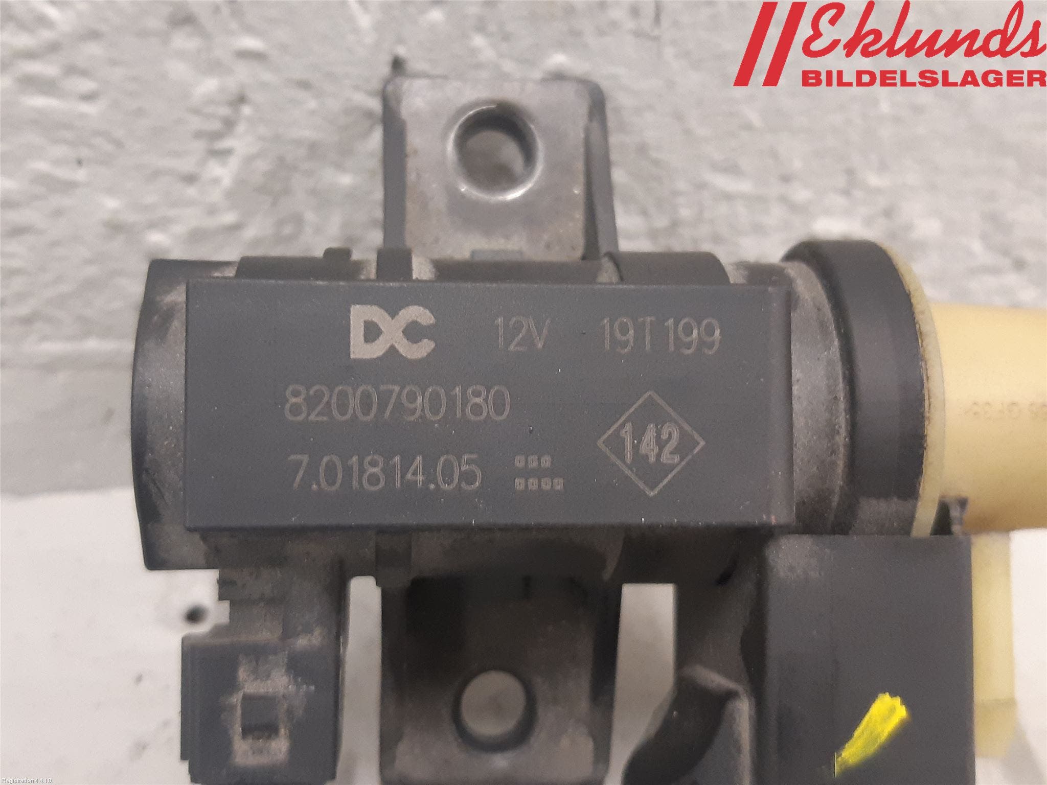 Opel MOVANO B 10-22 Vakuumventil