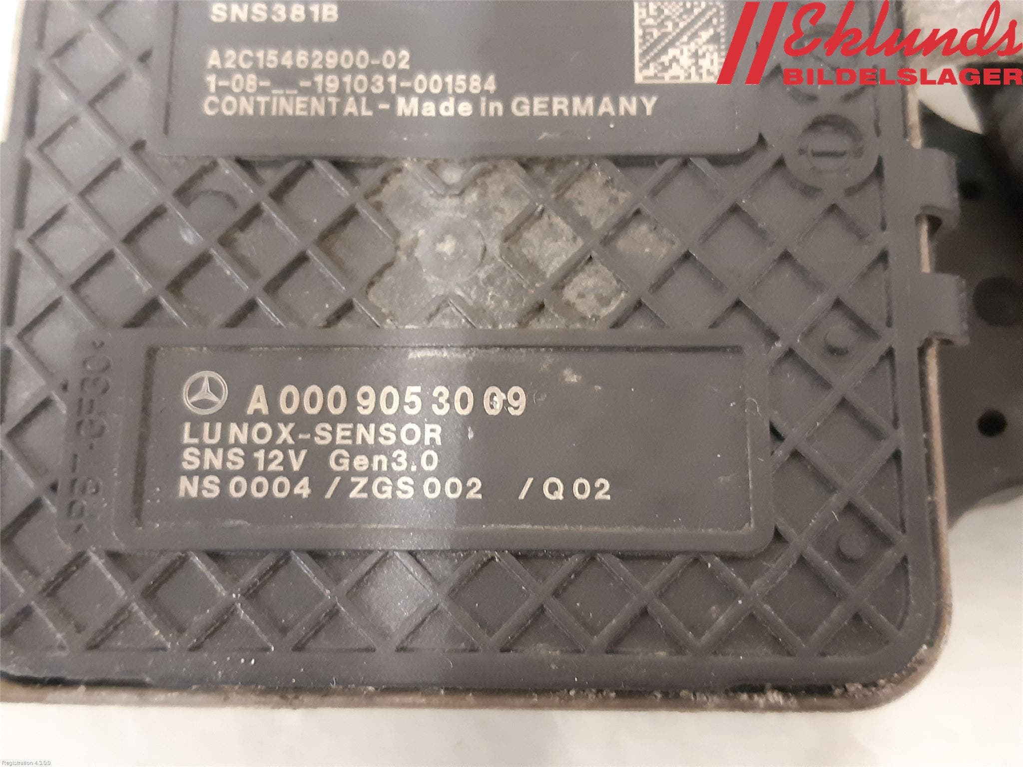 Mercedes-Benz MB SPRINTER (W907/W910) 19- Injmappsensor