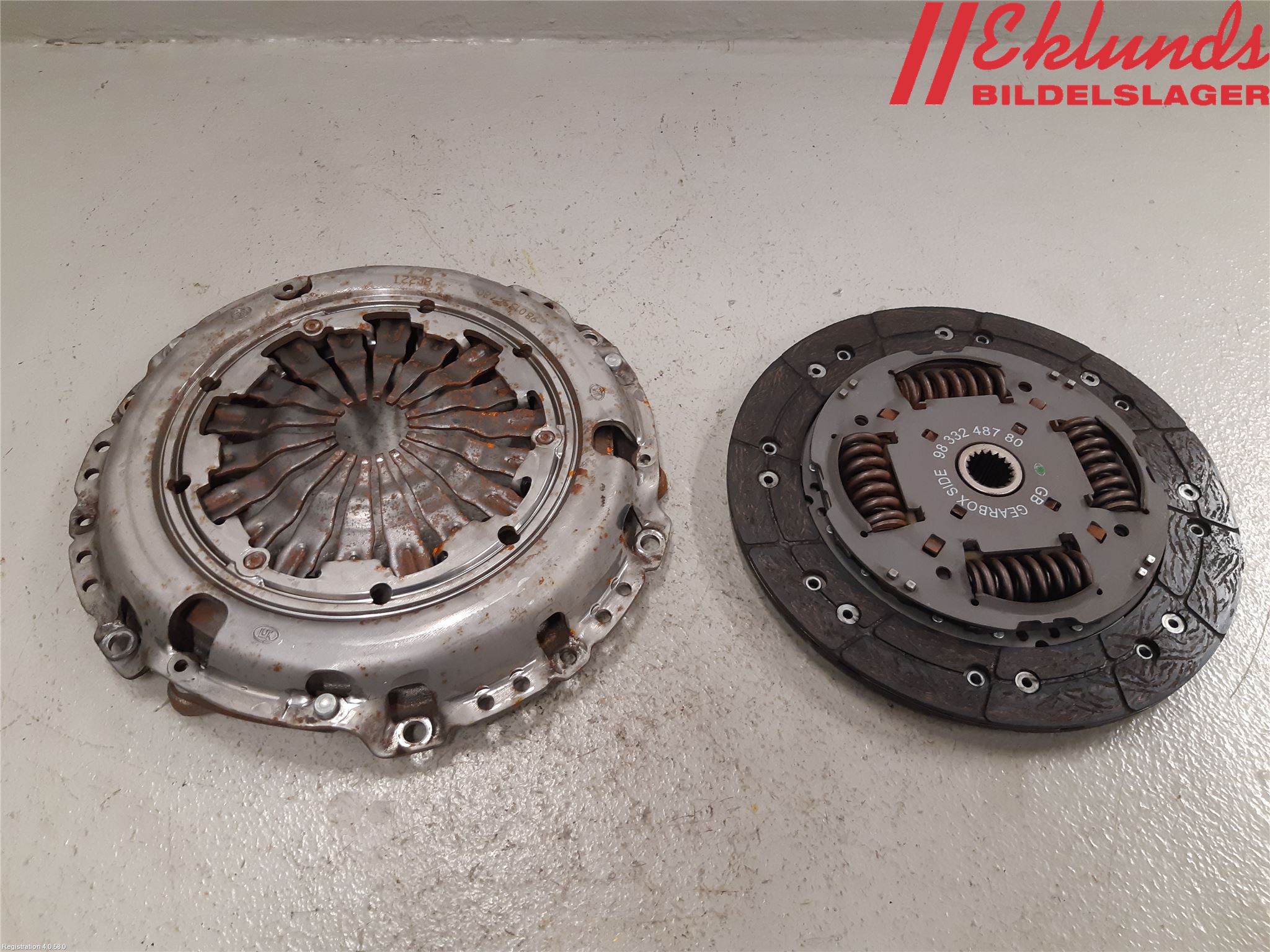 Citroen BERLINGO/E-BERLINGO 19- Koppling Tryckplatta