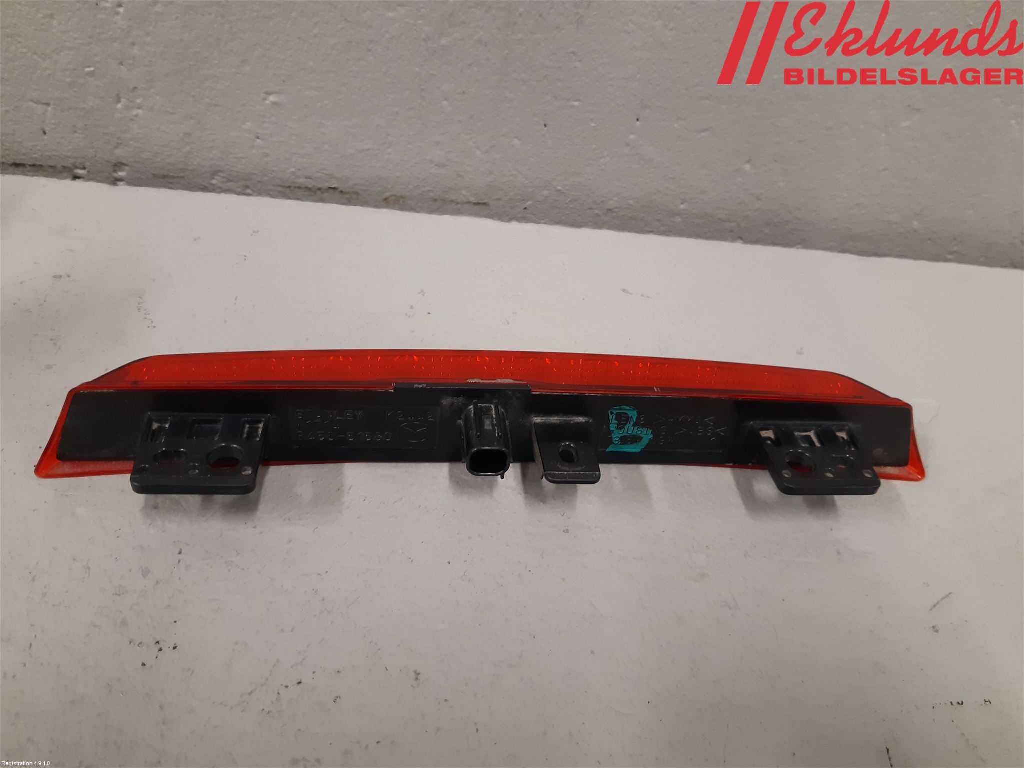 Mazda CX-3 Bromsljus Bakruta