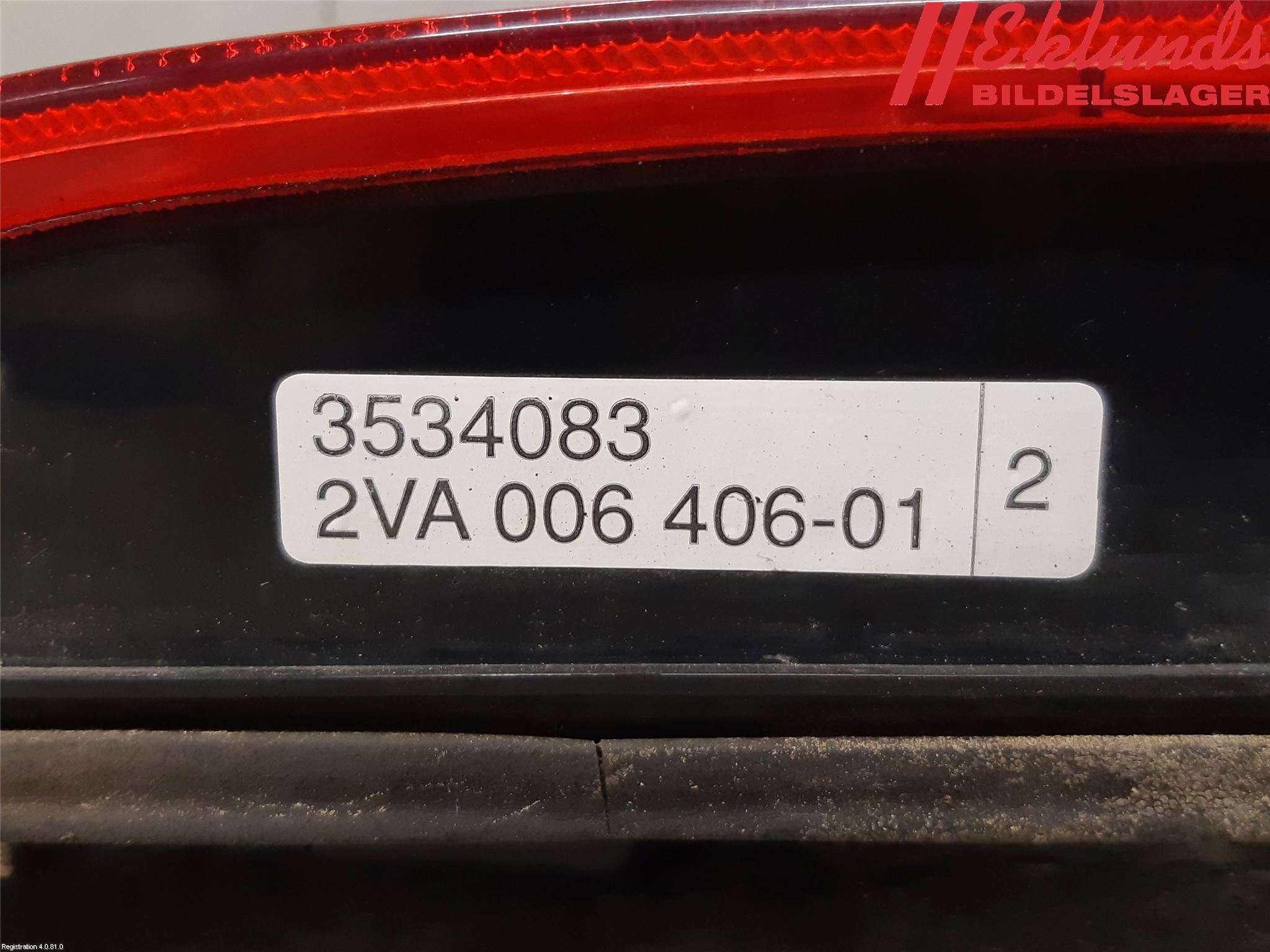 Volvo 940 91-98 Bakljus Vänster