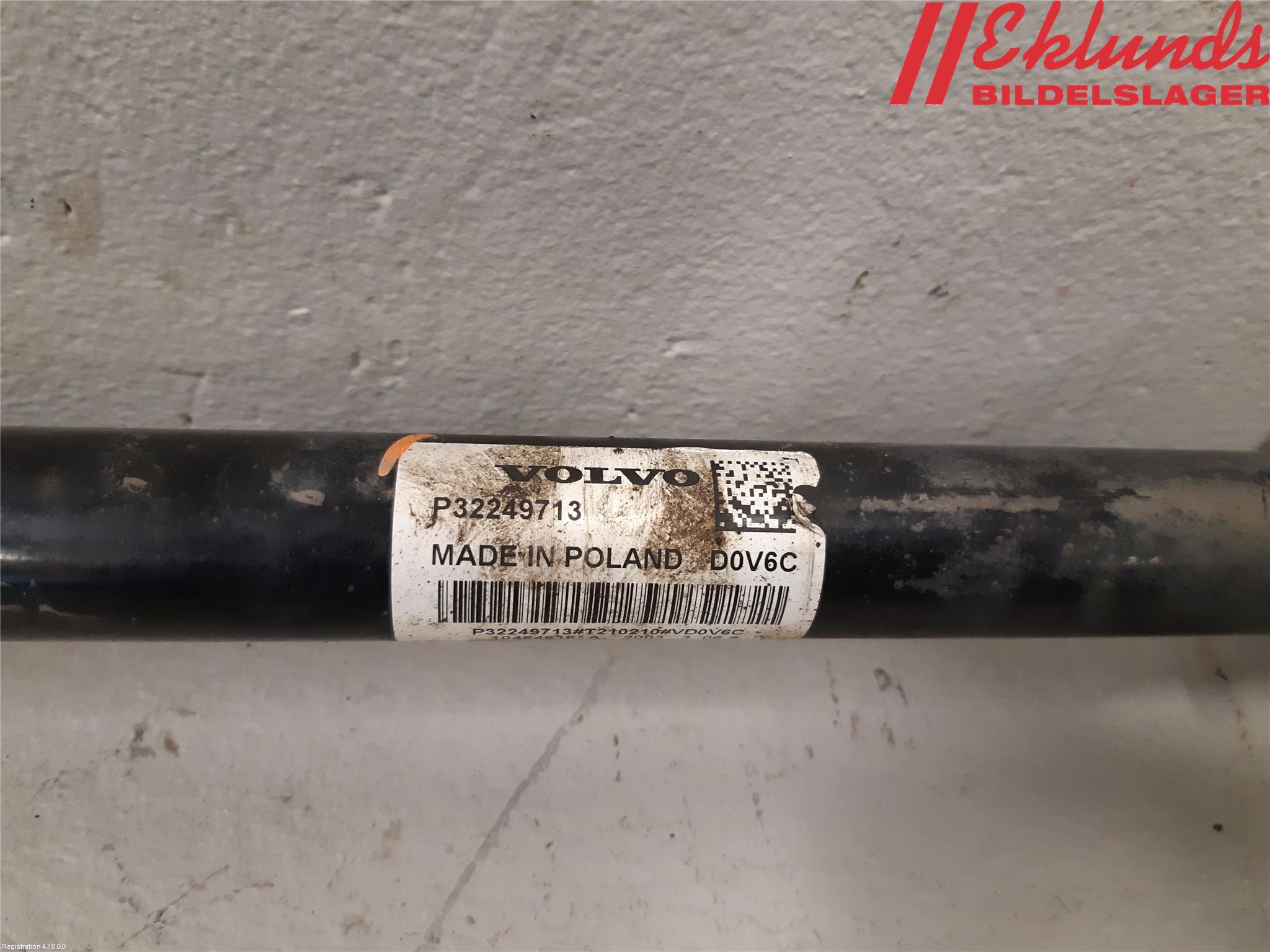 Volvo XC60 18- Drivaxel Bak Höger