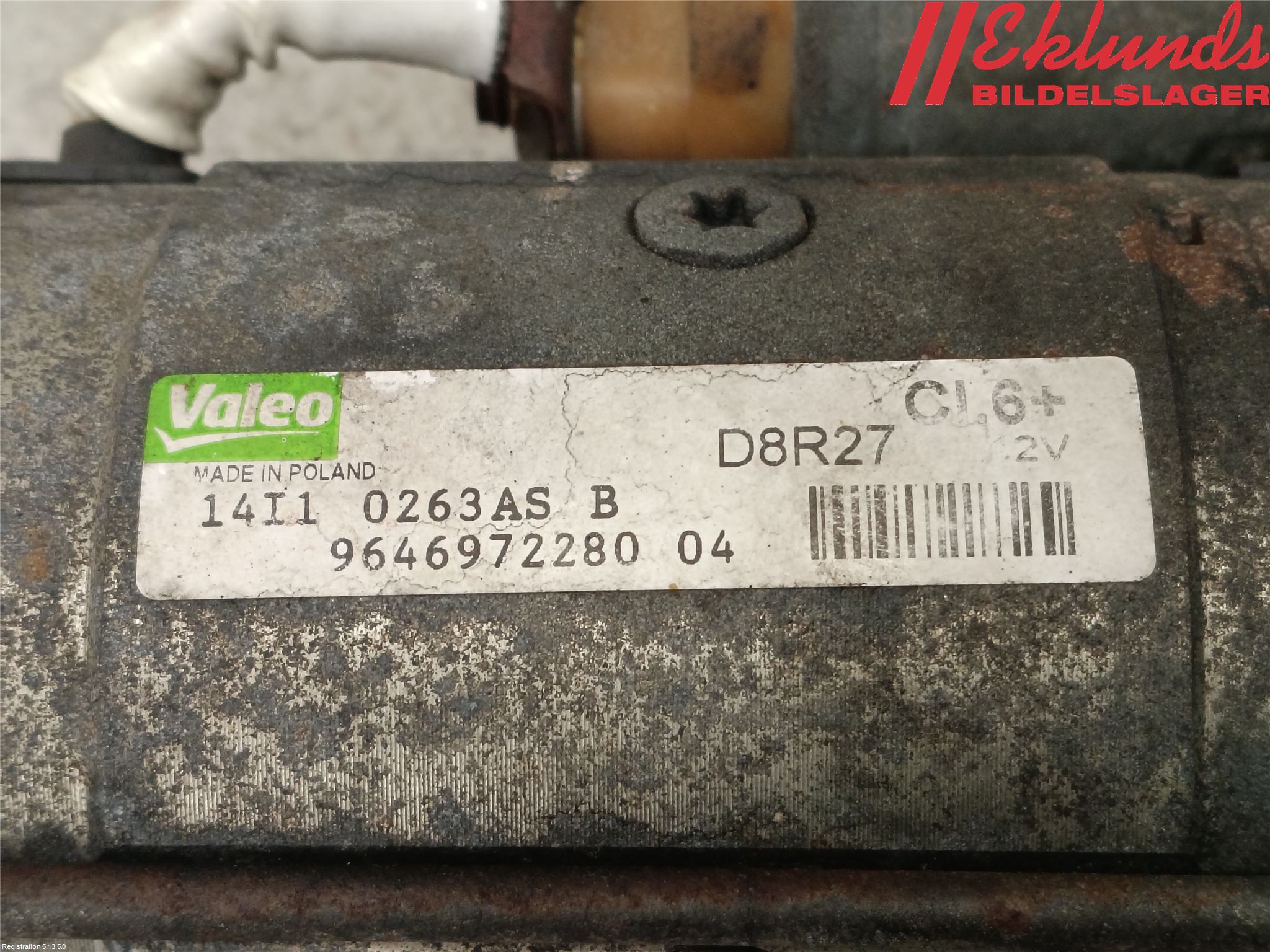 Citroen JUMPY 07-16 Startmotor Diesel