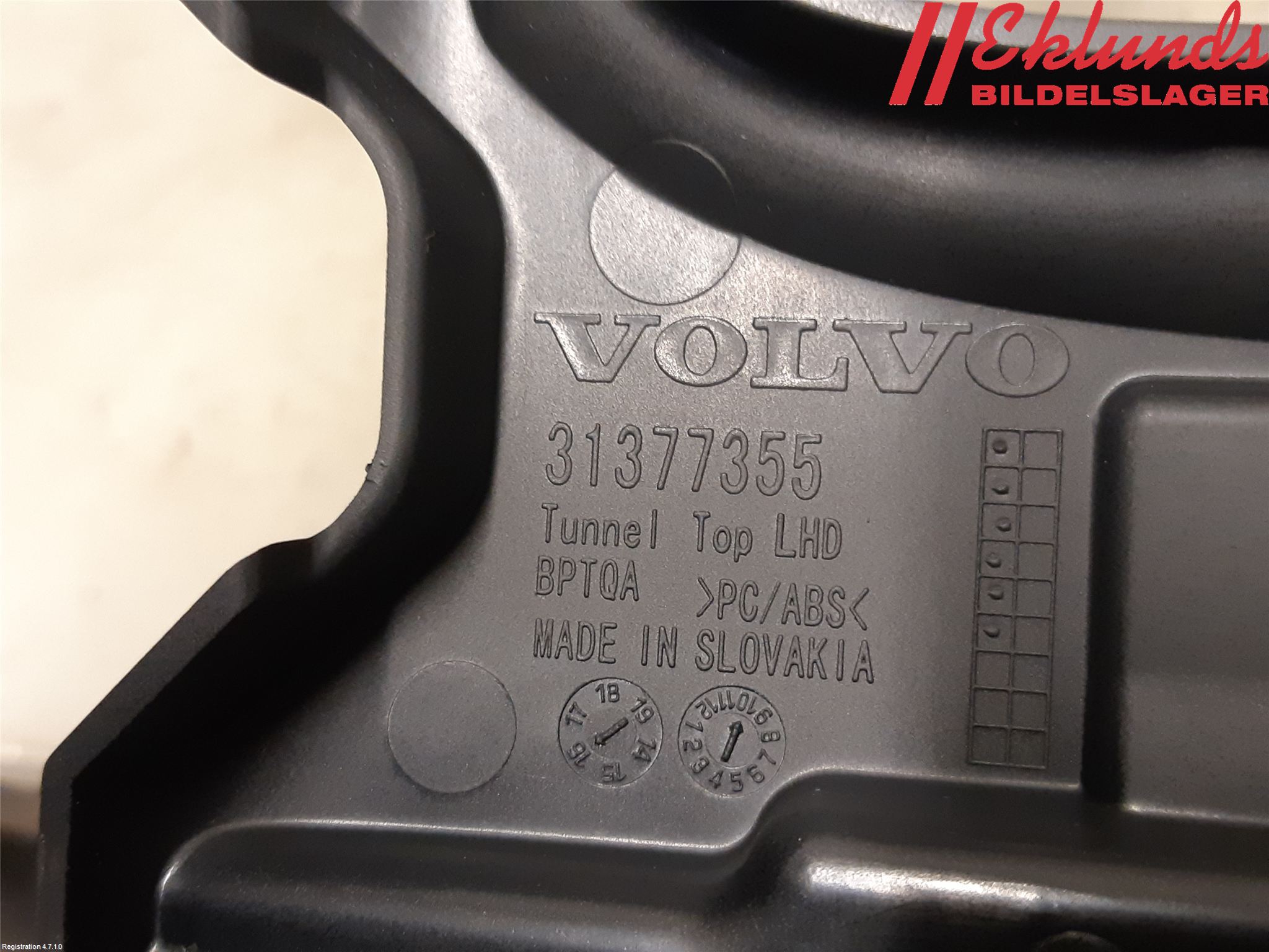 Volvo XC90/RECHARGE 16- Inr Tunnelfack