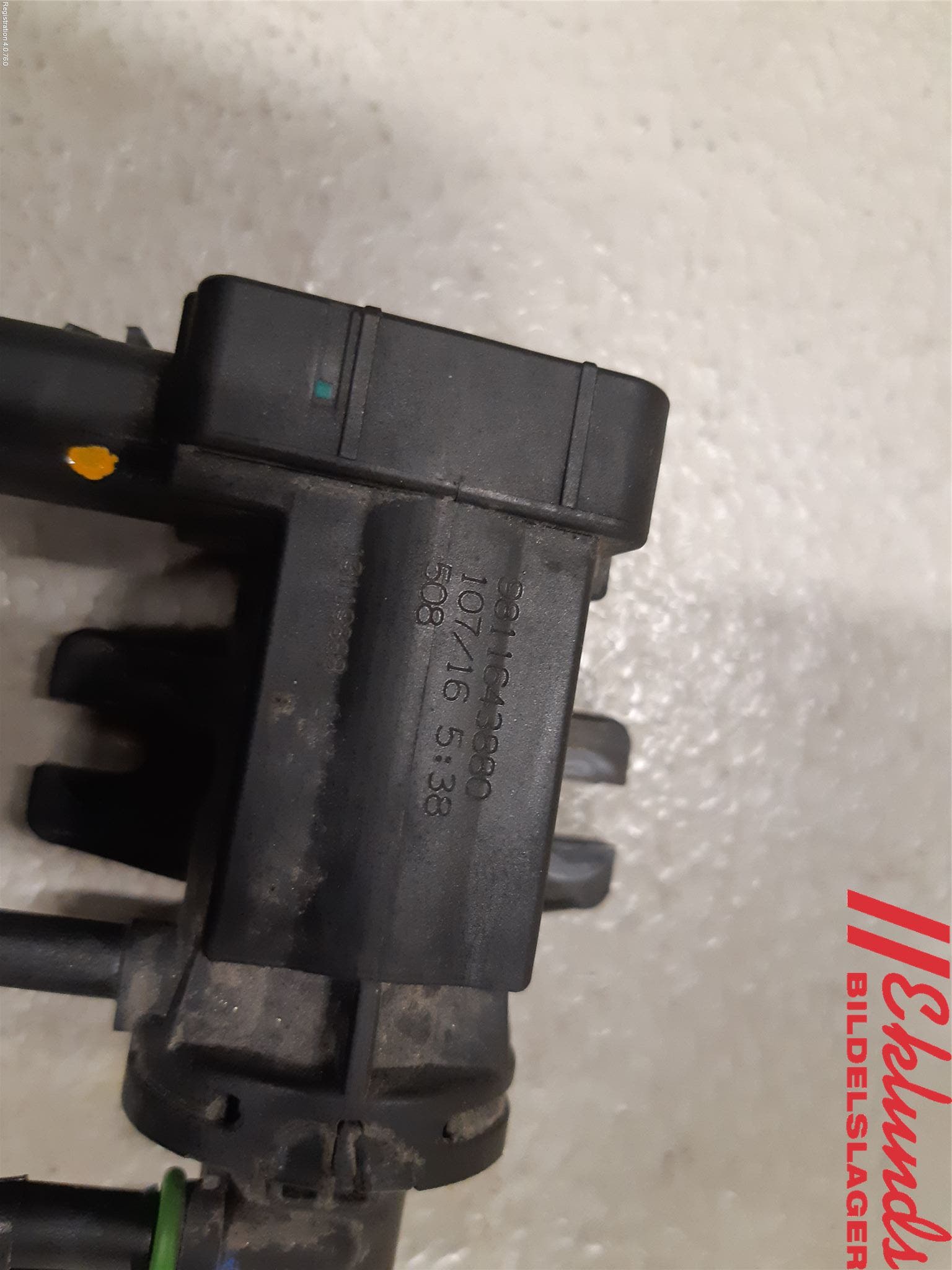 Citroen BERLINGO 08-18 Magnetventil Laddtryck