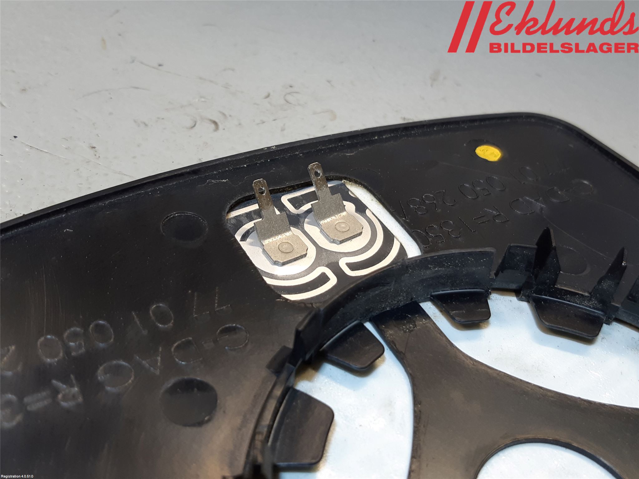 Opel VIVARO 01-14 Spegelglas Vä