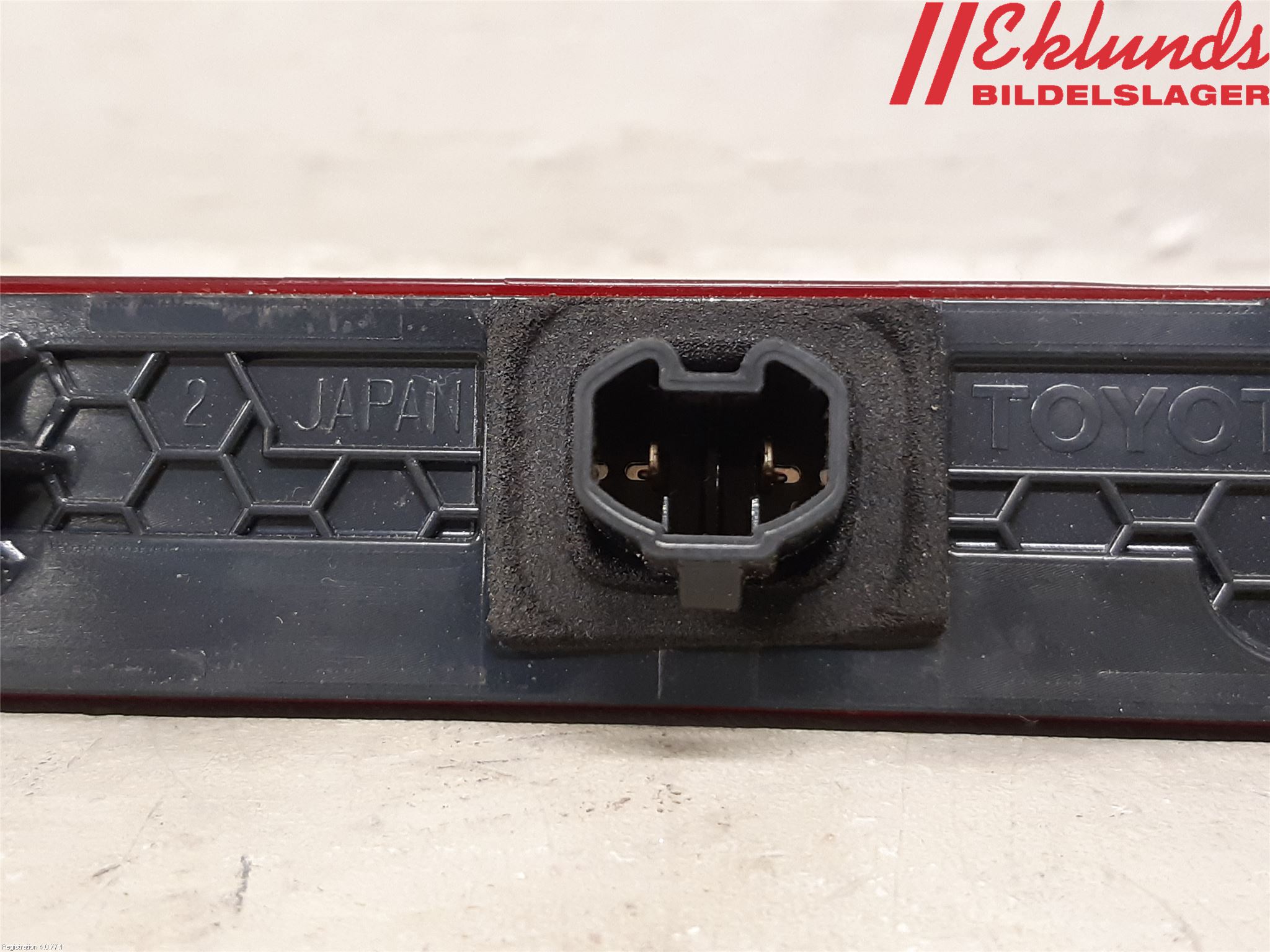 Toyota COROLLA 19- Bromsljus Bakruta