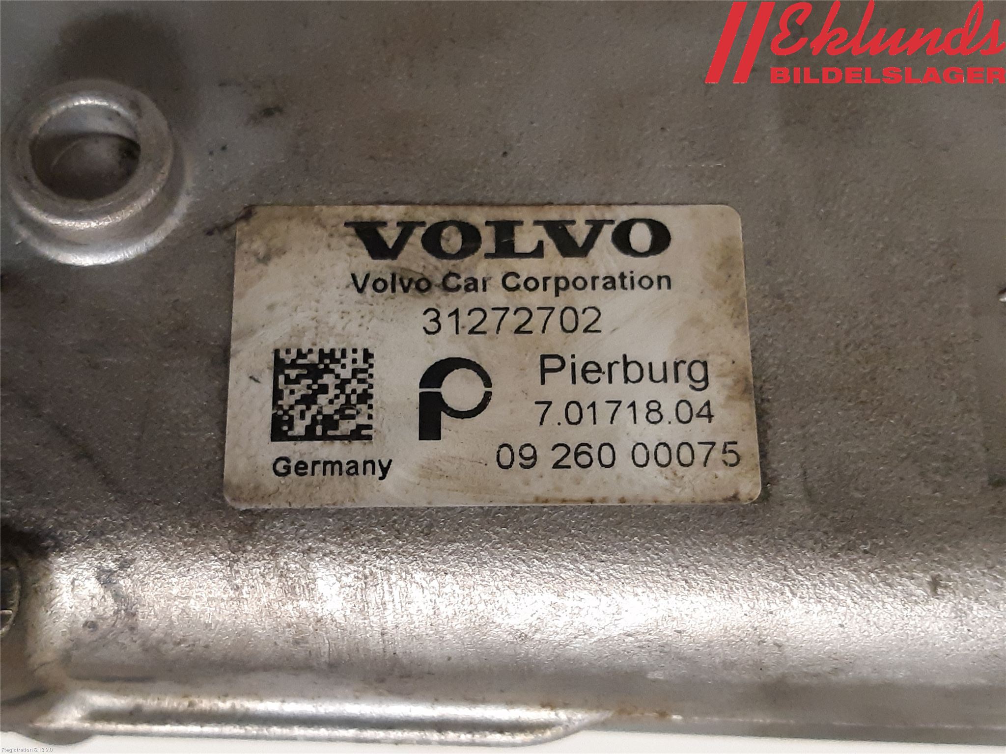Volvo V70 08-13 Egr Ventil