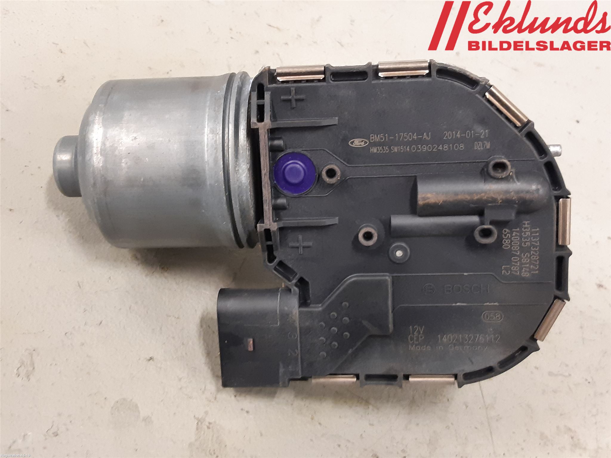 Ford FOCUS 11-14 Torkarmotor Vindruta