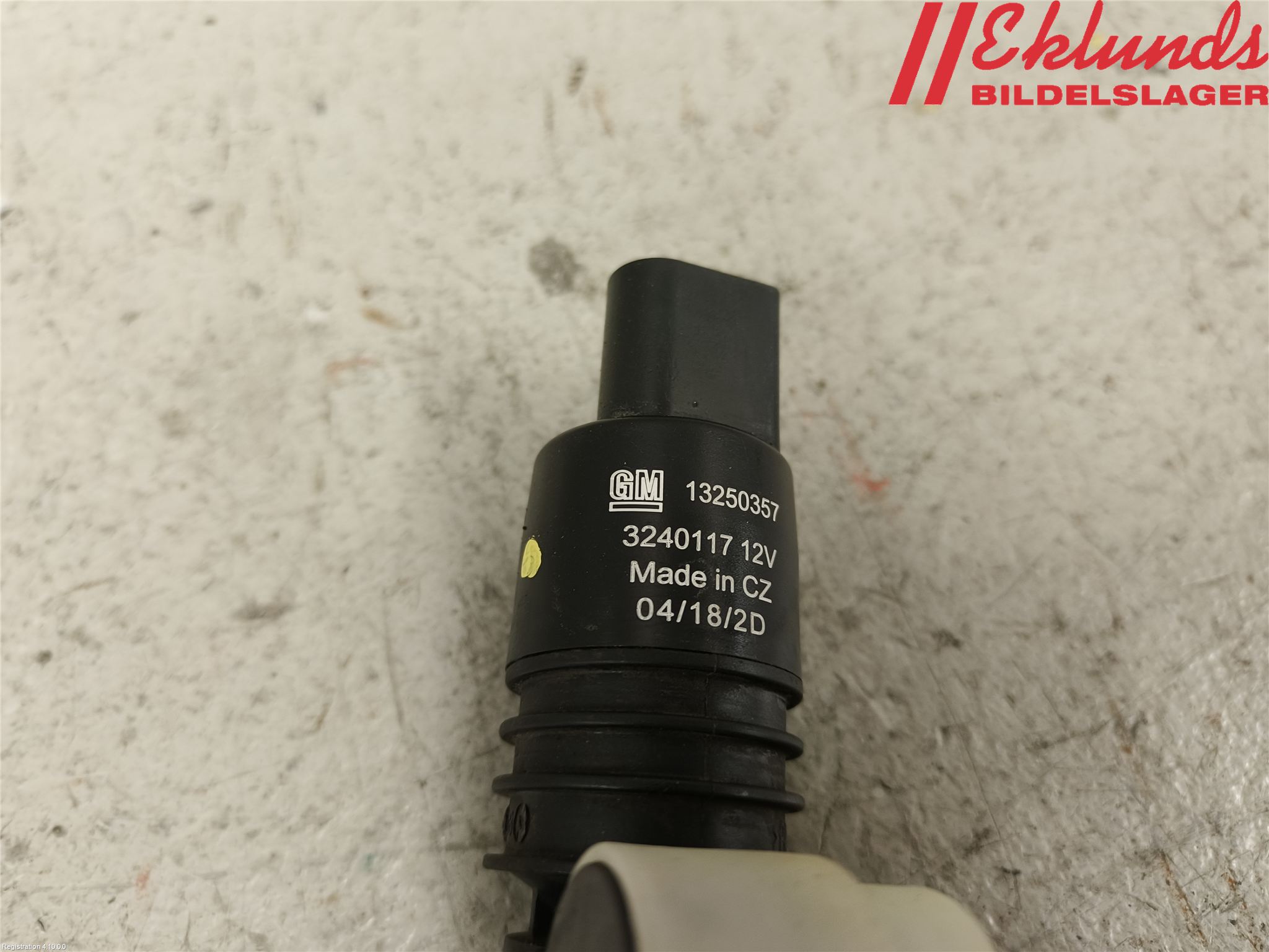 Opel INSIGNIA 17- Spolarpump Vindruta