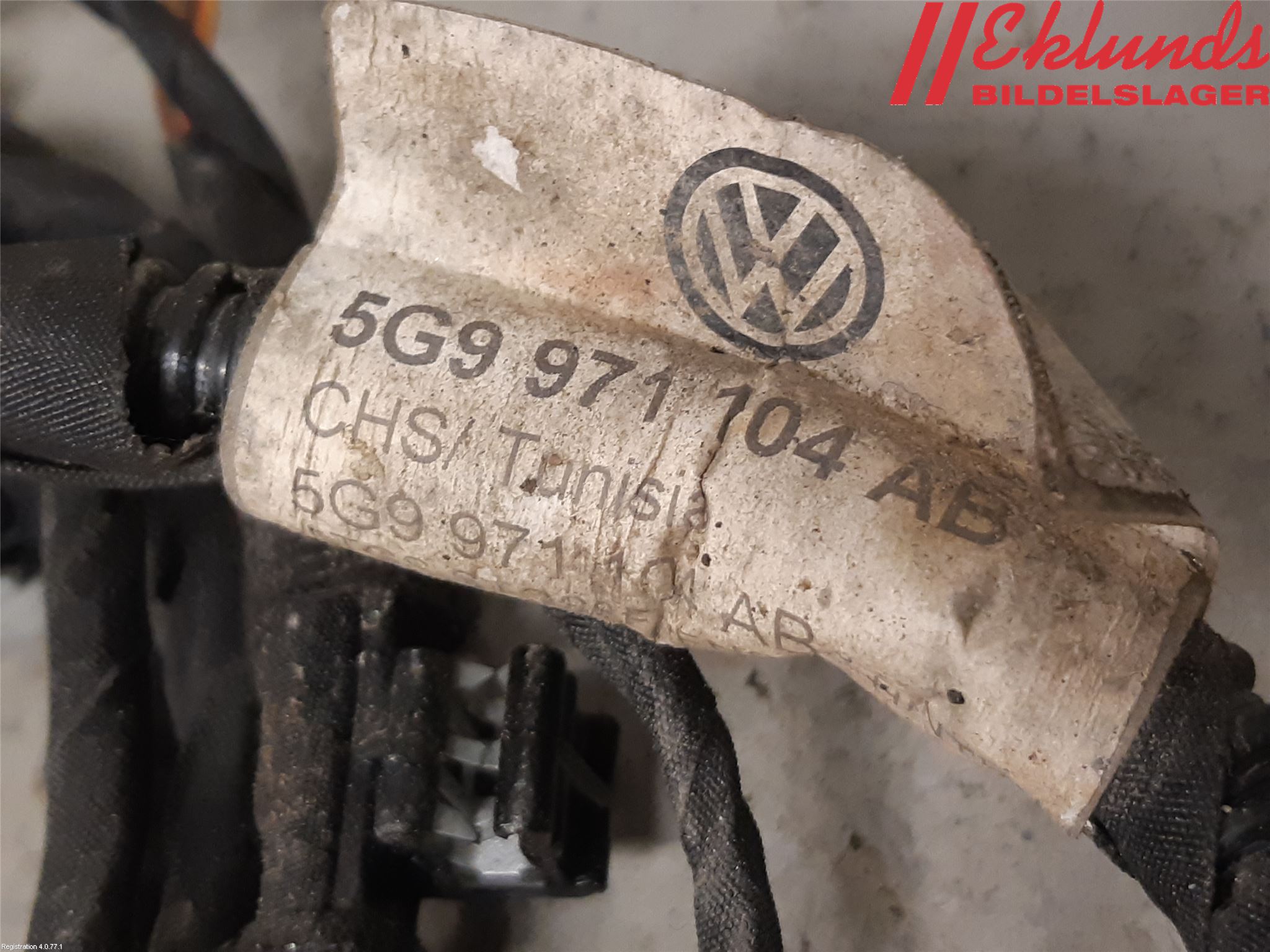 Volkswagen VW GOLF / E-GOLF VII 13-20 Kabelhärva