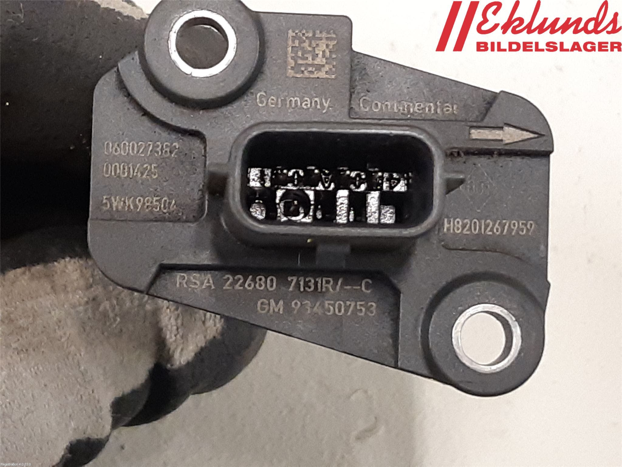 Nissan X-TRAIL 14-21 Injluftmassamätare