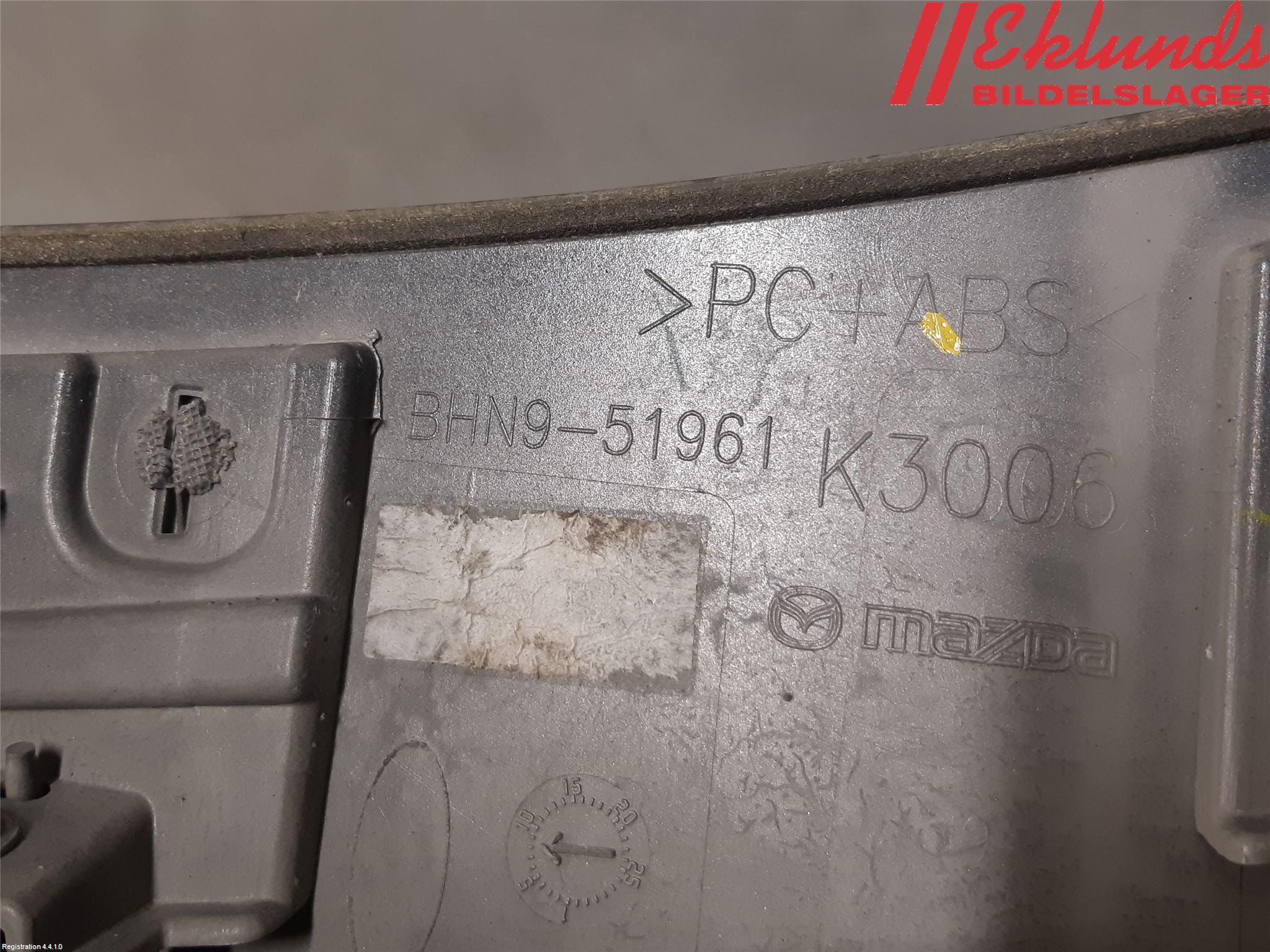 Mazda 3 III 14-19 Spoiler Baklucka