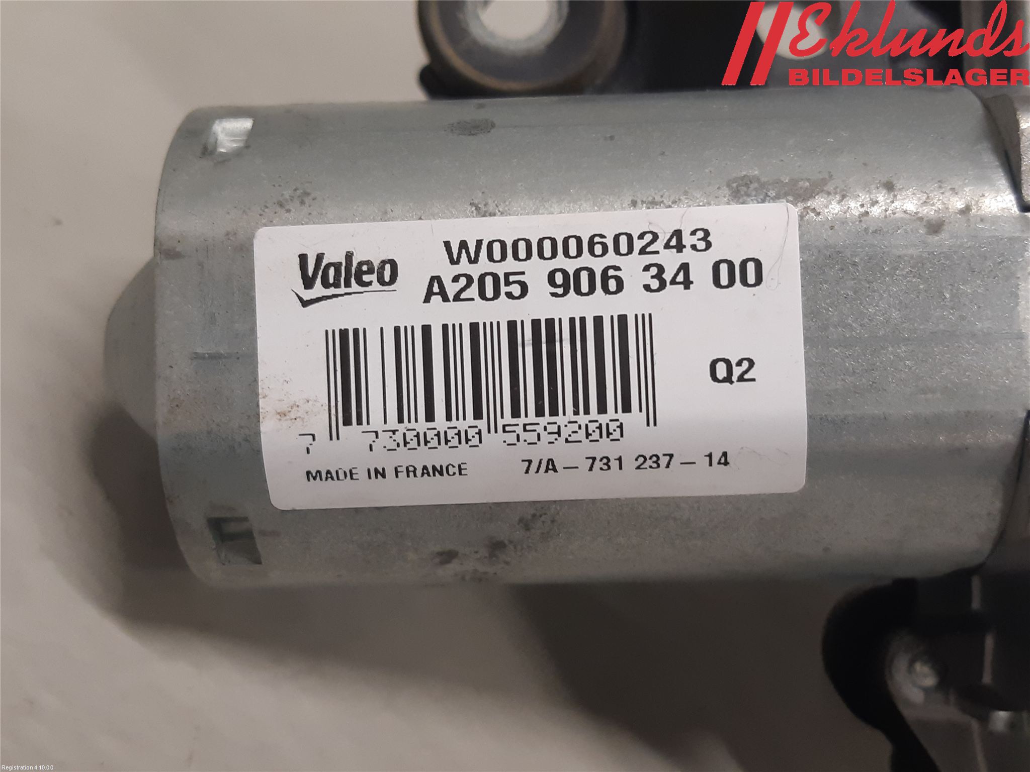 Mercedes-Benz MB C-KLASS (W205) 14-21 Torkarmotor Baklucka