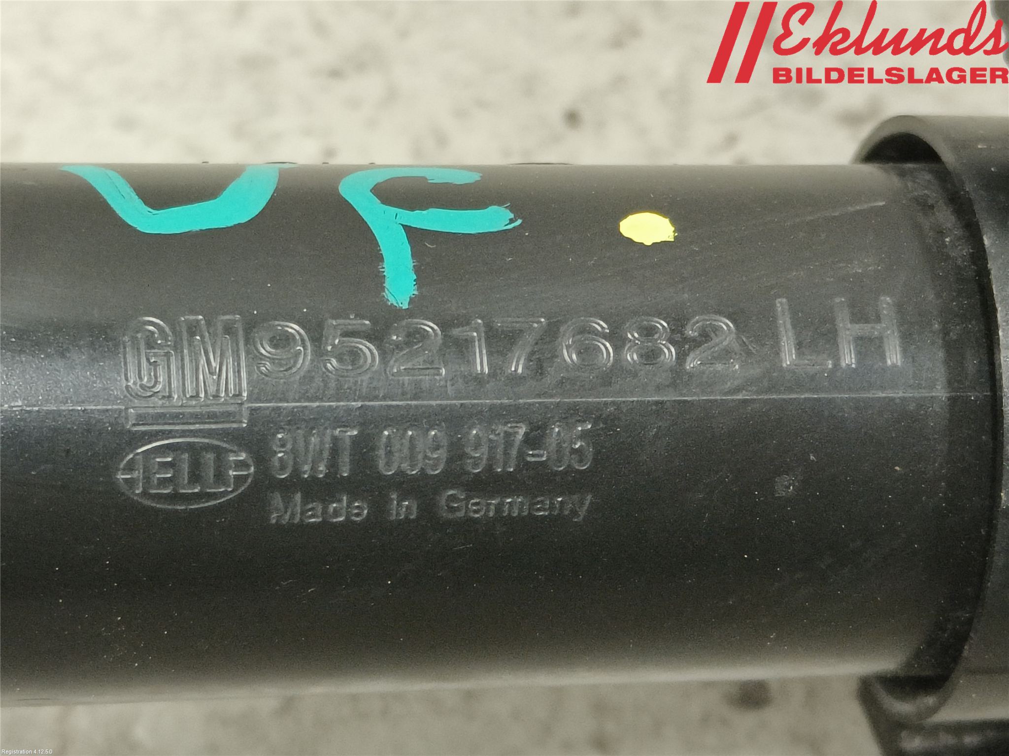 Opel MOKKA 13-20 Spolarmunstycke Strålkastare