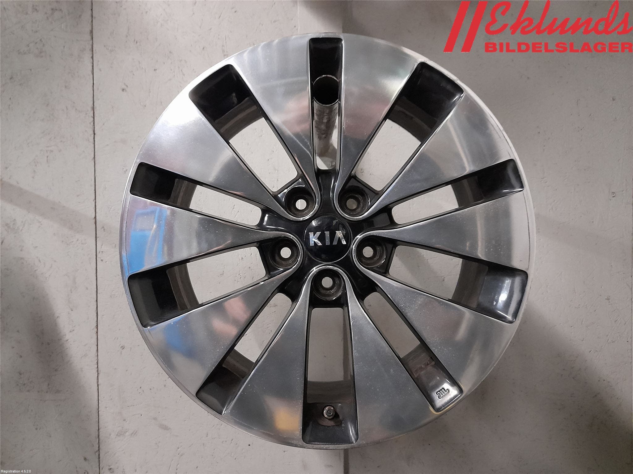 Kia SORENTO 10-14 Fälgsats Aluminium