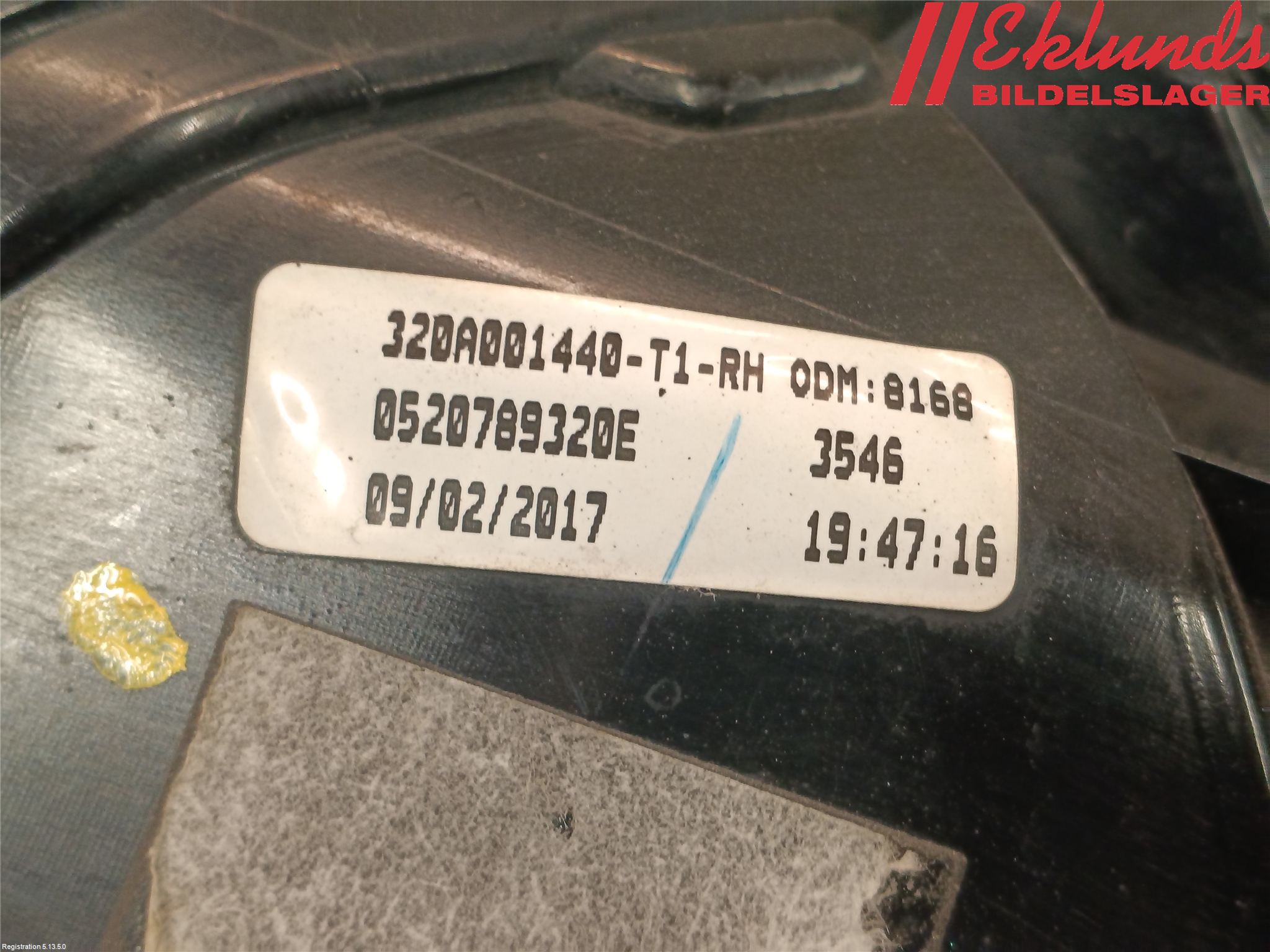 Fiat TIPO/CROSS 16- Bakljus Höger