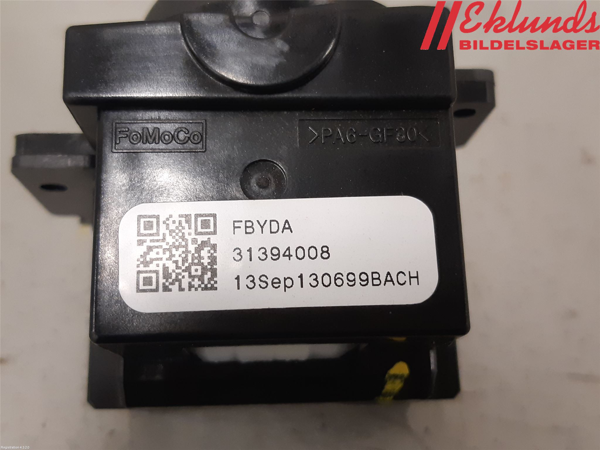 Volvo V70 14-16 Spak Torkar-Spolomk