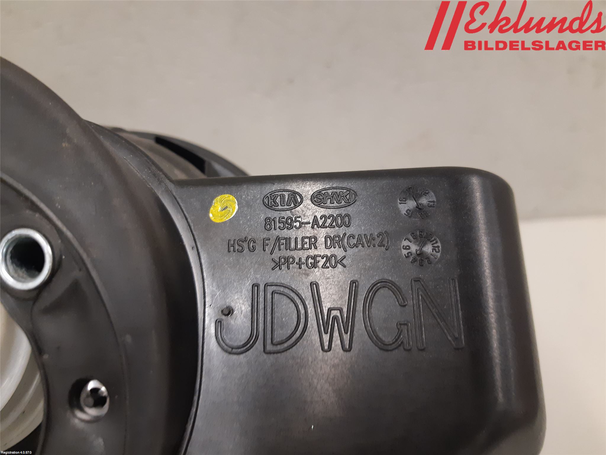 Kia CEED 12-18 Tanklucka