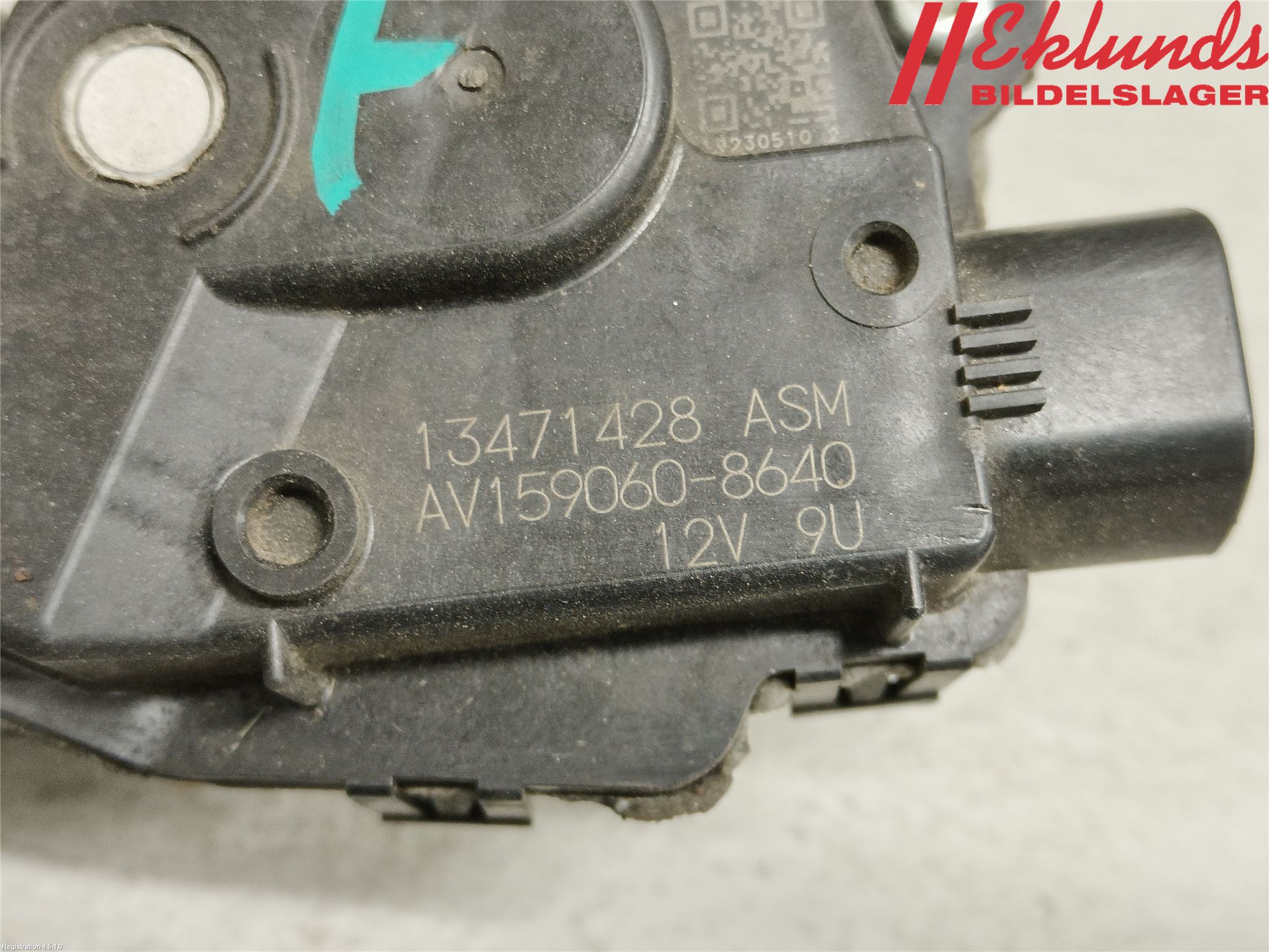 Opel INSIGNIA 17- Torkarmotor Vindruta