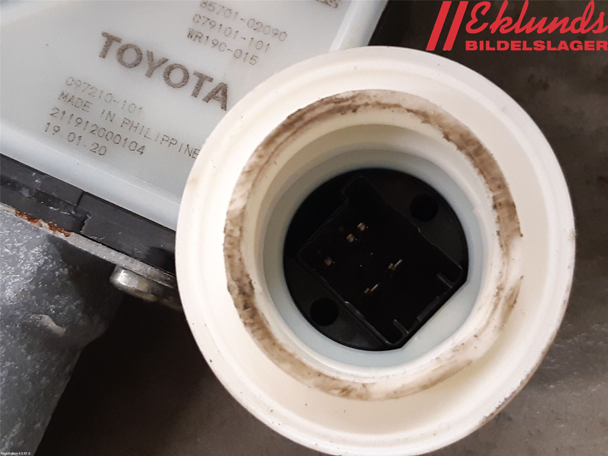 Toyota COROLLA 19- Fönsterhiss El Kompl