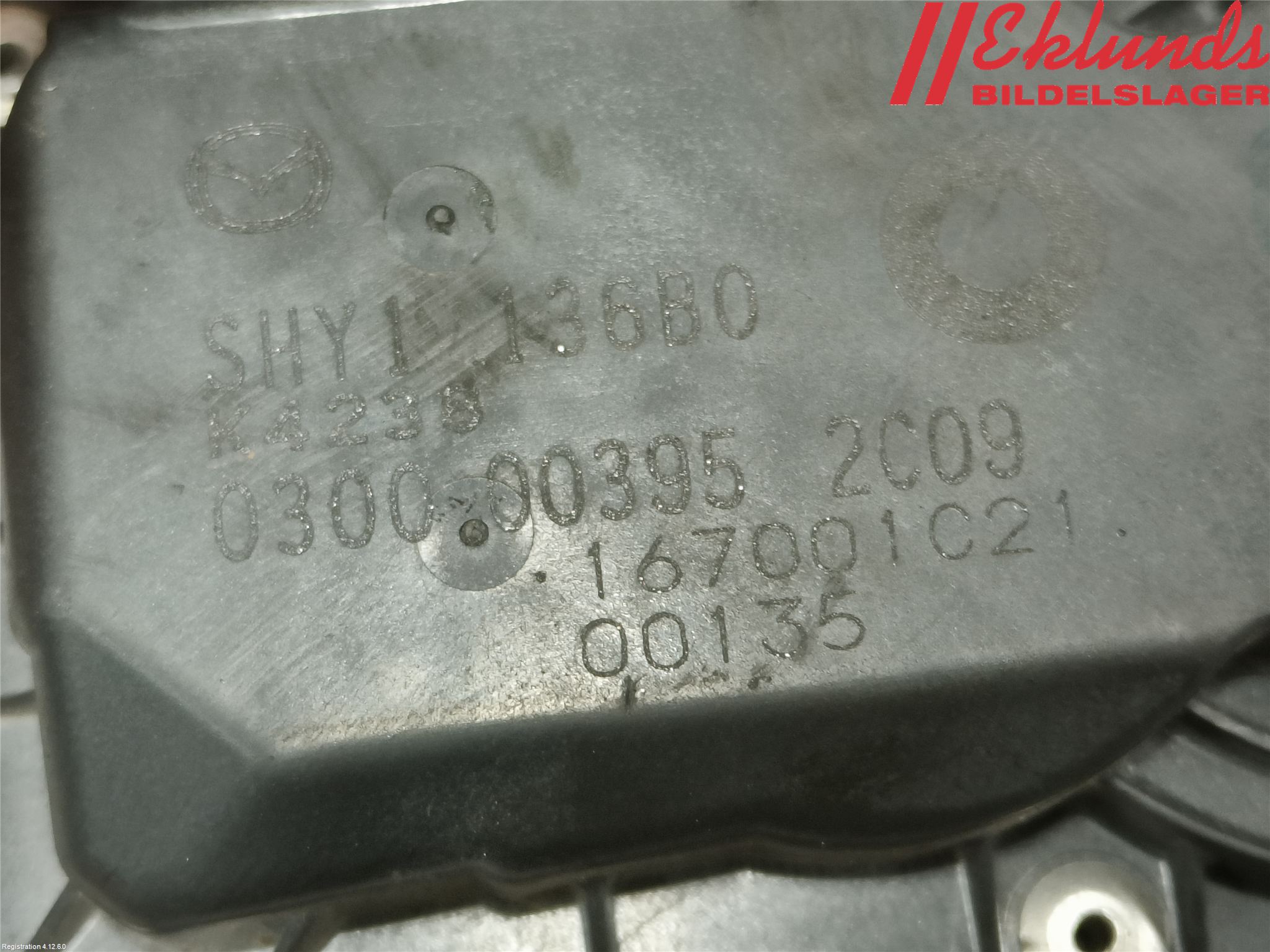 Mazda 3 III 14-19 Injspjällhus