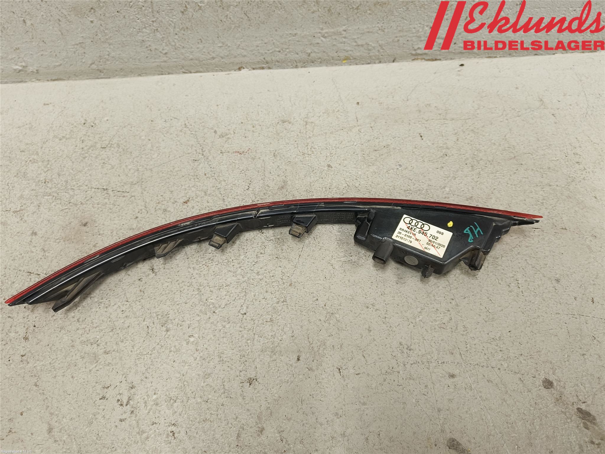 Audi E-TRON, S GE 19- Dimljus/Reflex Bak