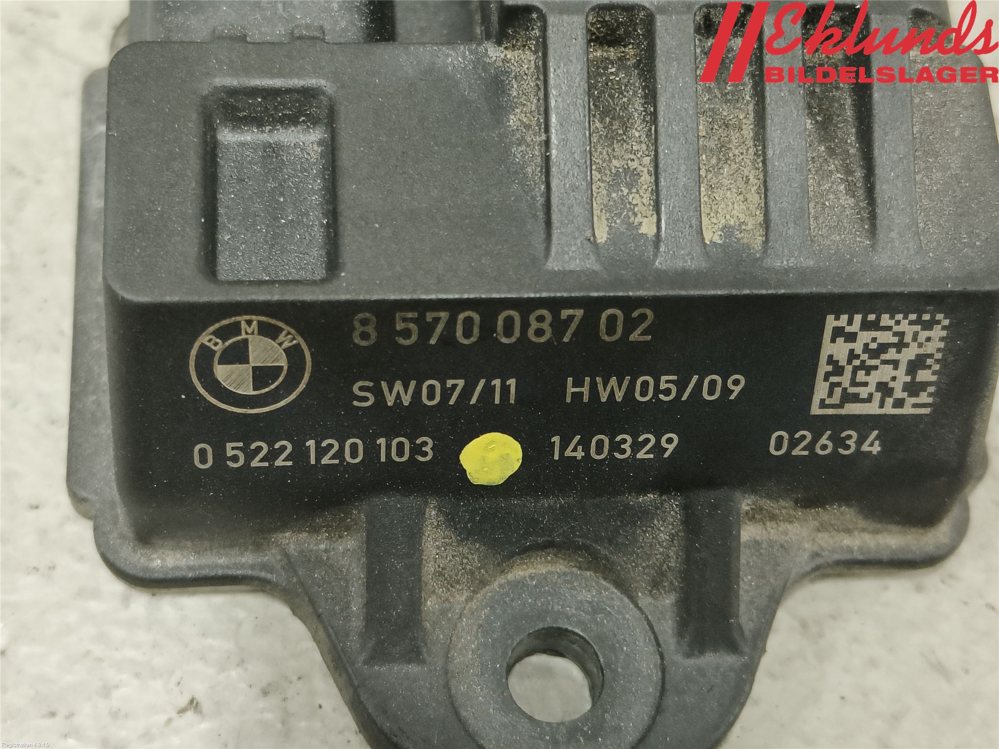 BMW 1 F20/F21 11-19 Relä Glödning Diesel
