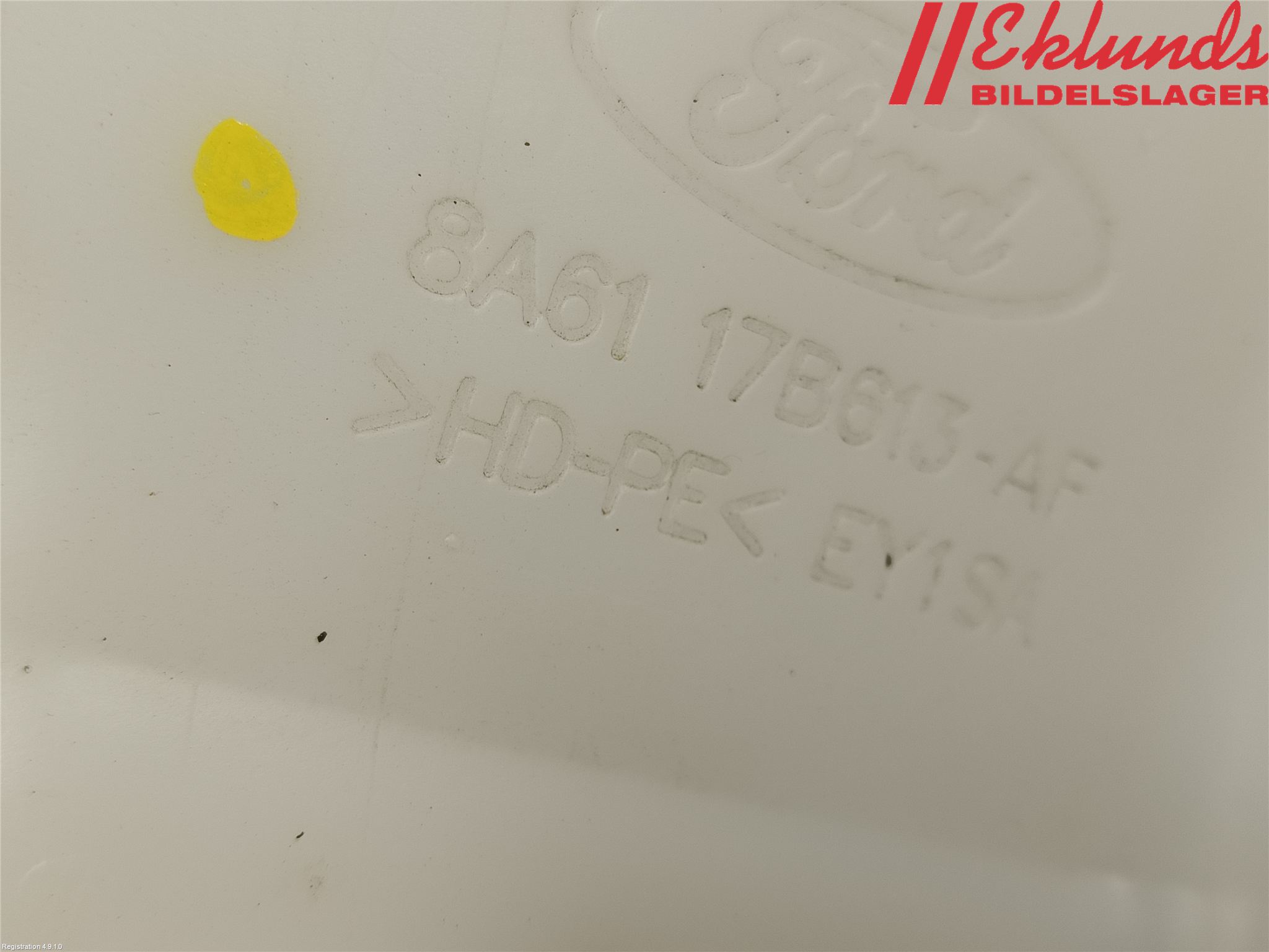 Ford FIESTA 13-17 Spolartank Vindruta