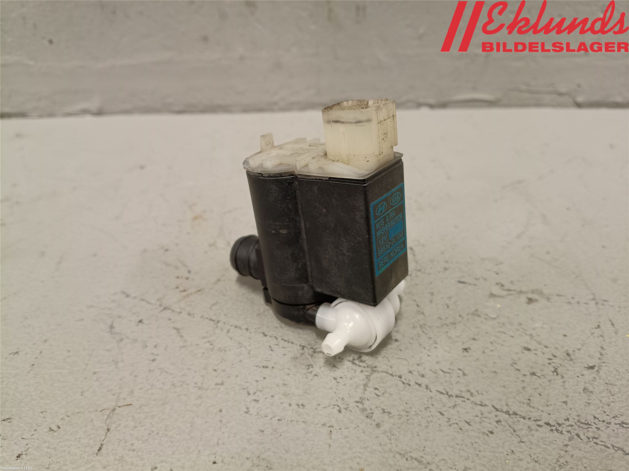 Kia VENGA 10-19 Spolarpump Vindruta