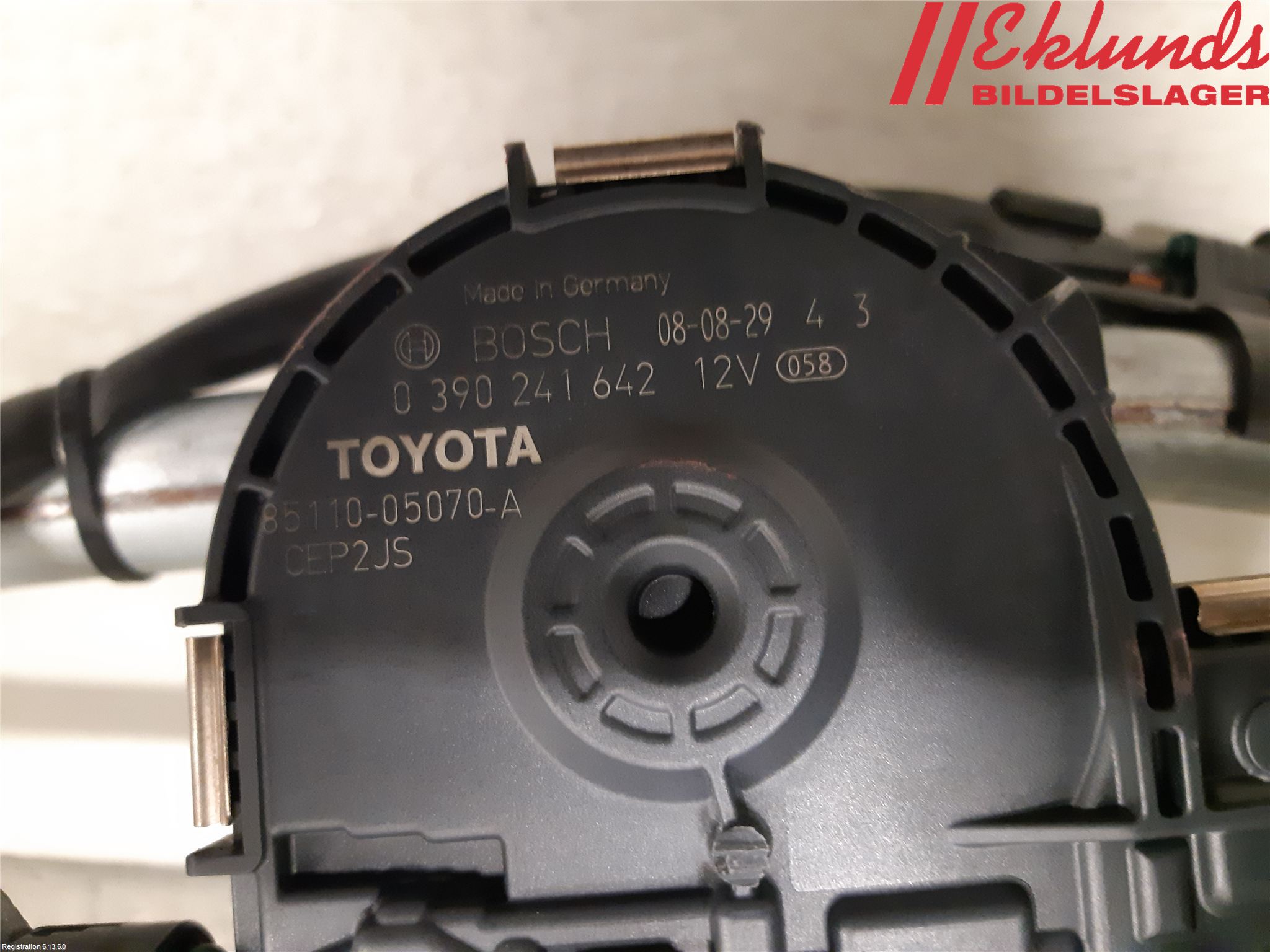 Toyota AVENSIS 09-15 Torkarmotor Vindruta