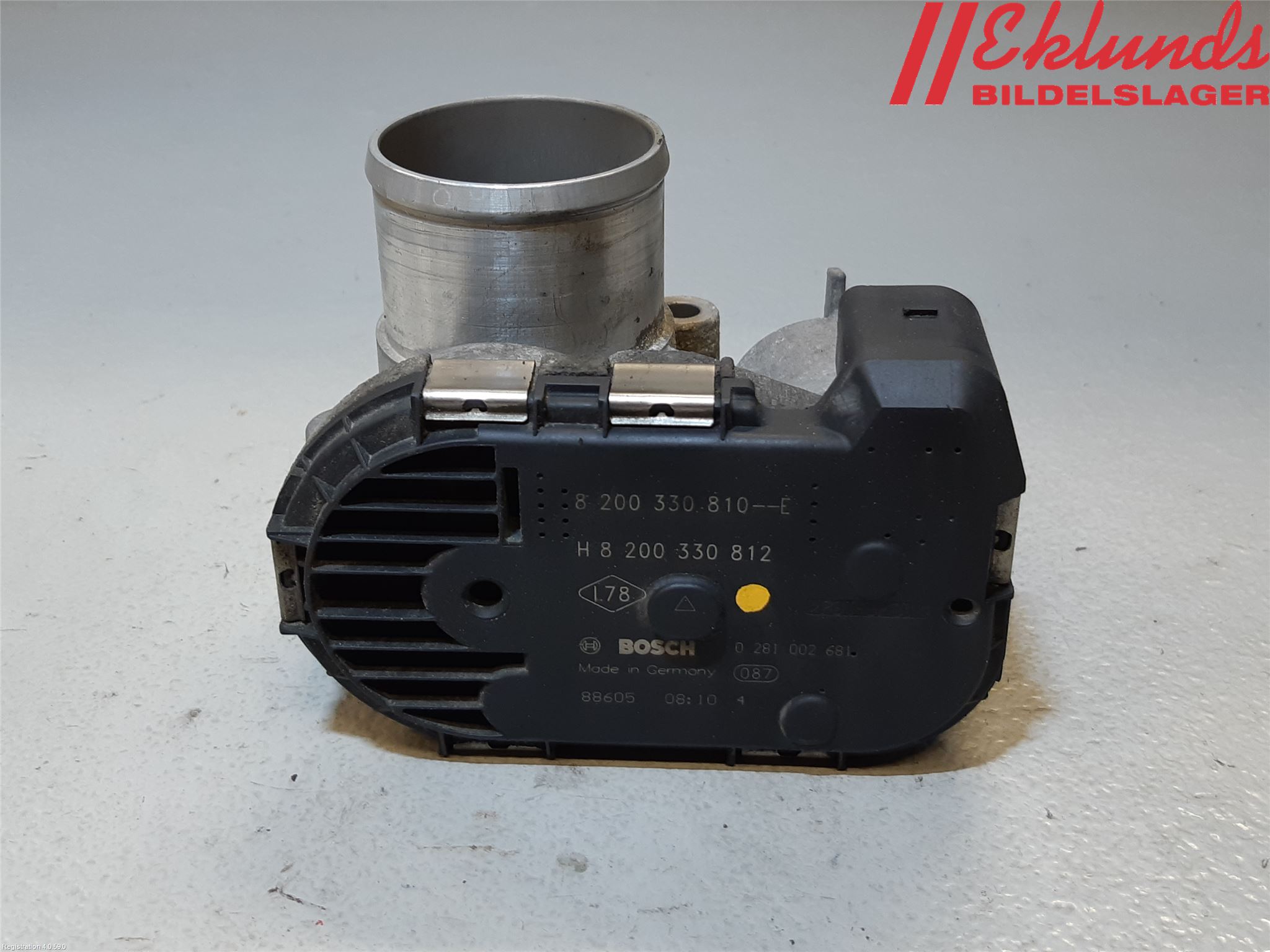 Opel VIVARO 01-14 Injspjällhus