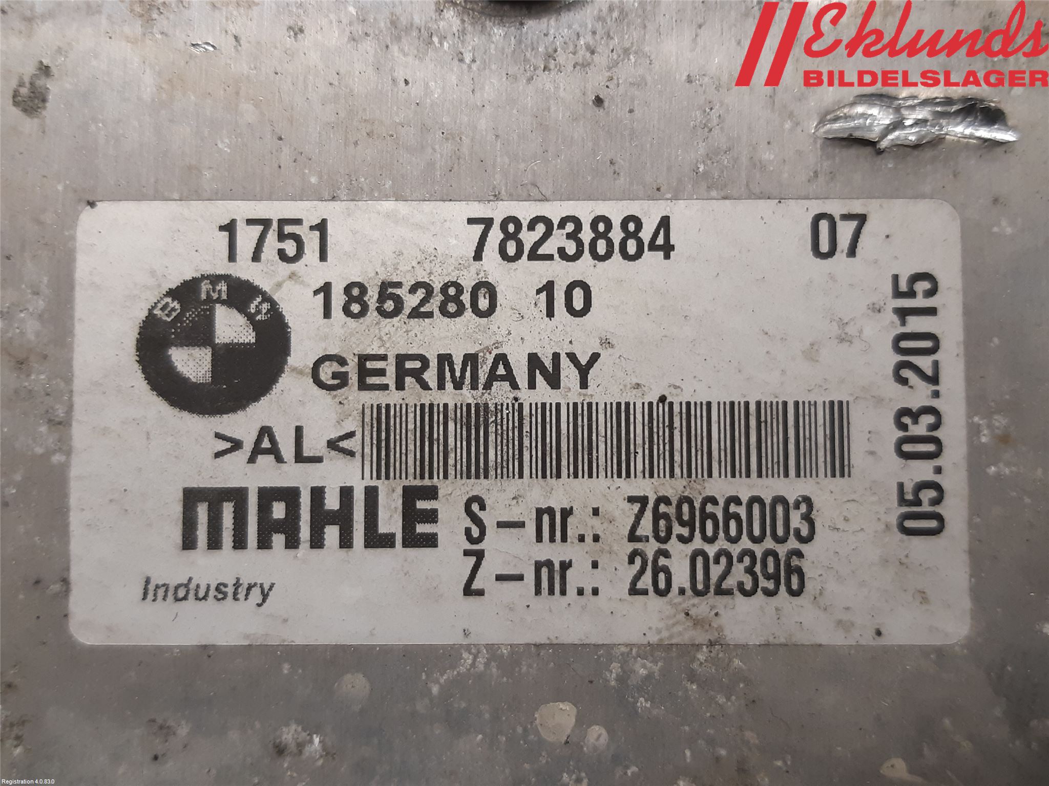 BMW 7 F01/02/03/04 09-15 Turboaggregat