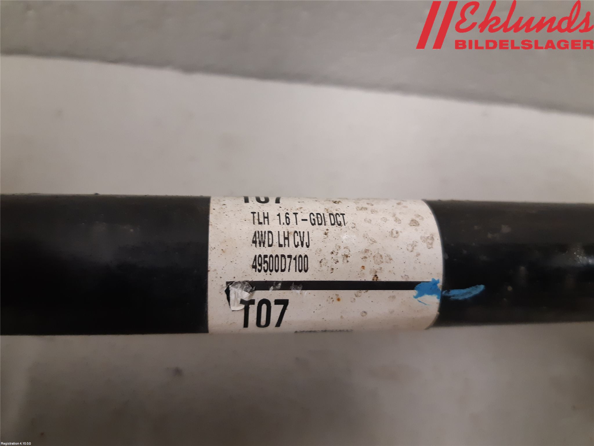 Hyundai TUCSON 05- Drivaxel Fram Vänster