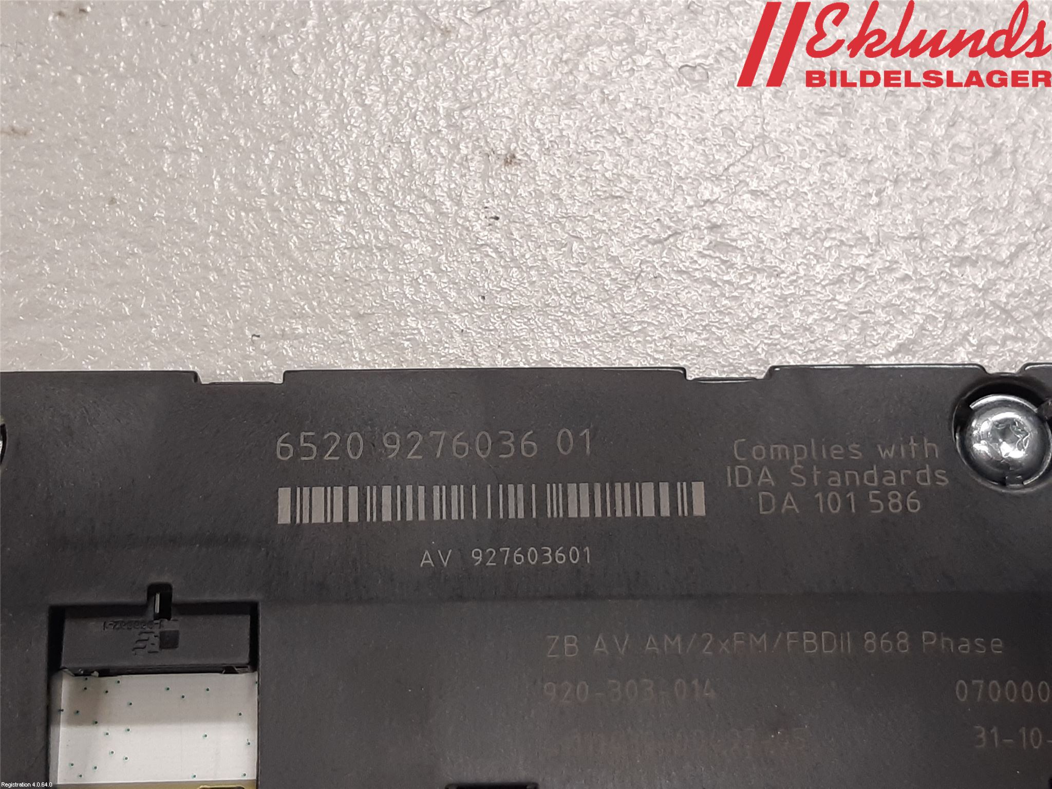 BMW 5 F10/F11/F18 09-17 Antennförstärkare