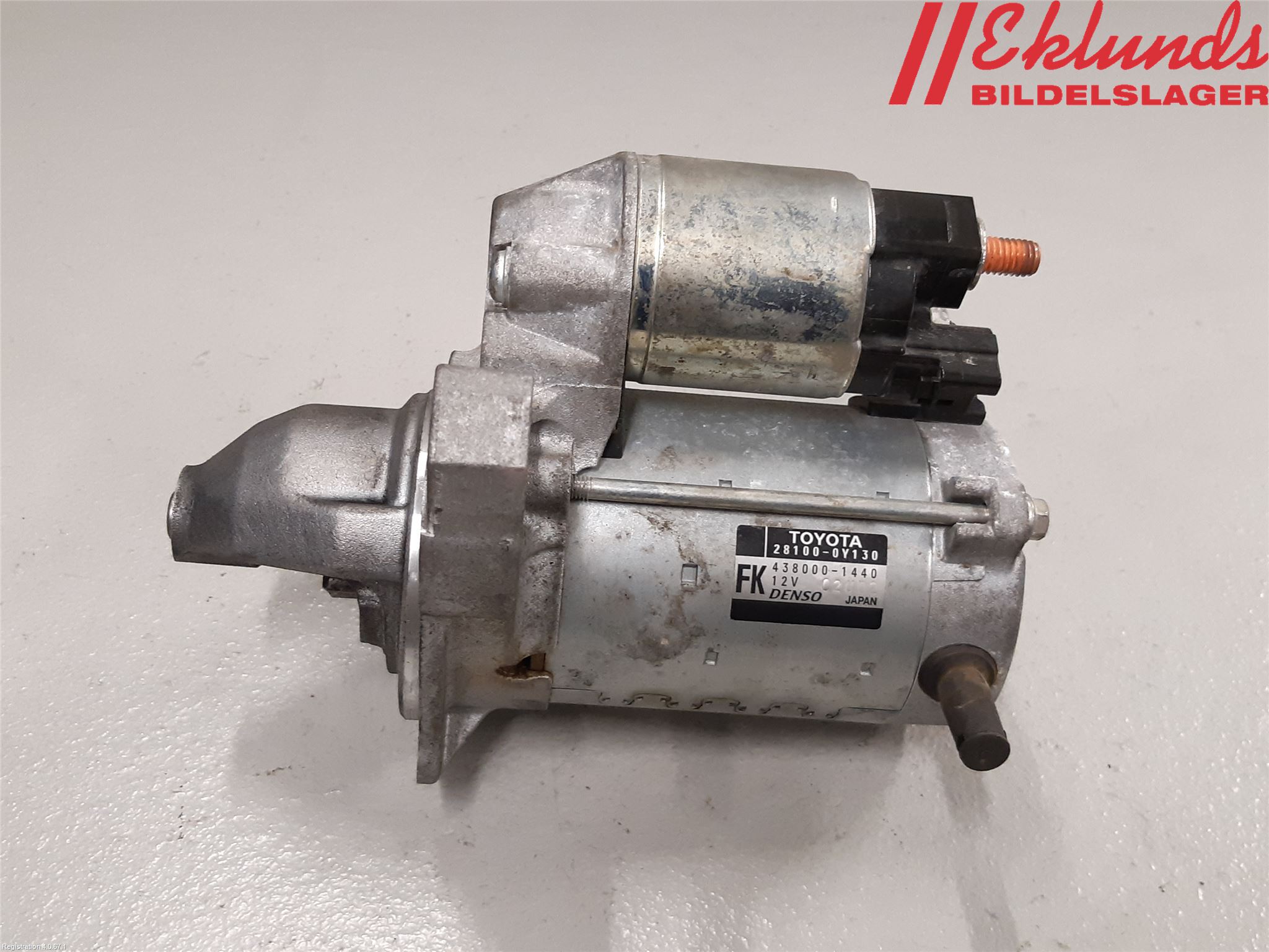 Toyota YARIS XP130 15-20 Startmotor