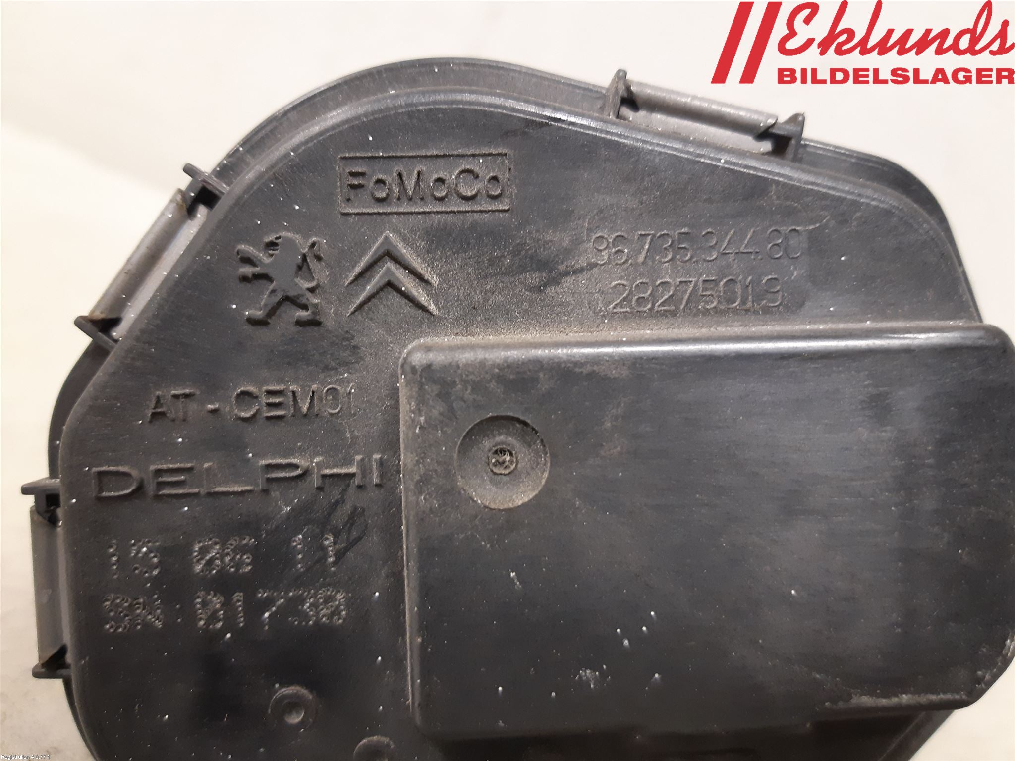 Peugeot 308 08-13 Injspjällhus