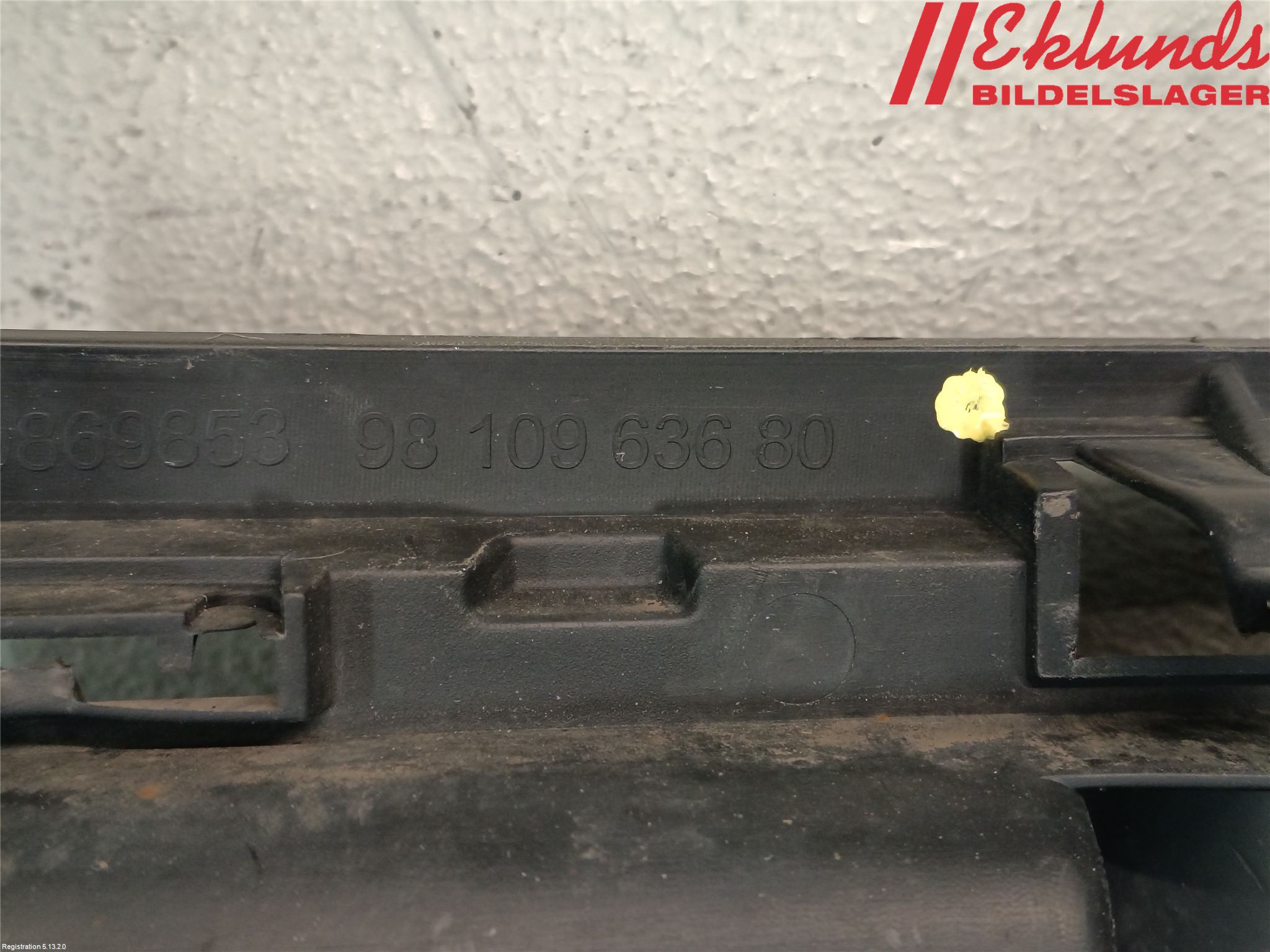 Peugeot PARTNER 16-18 Stöt Utfyllnad-List-Grill