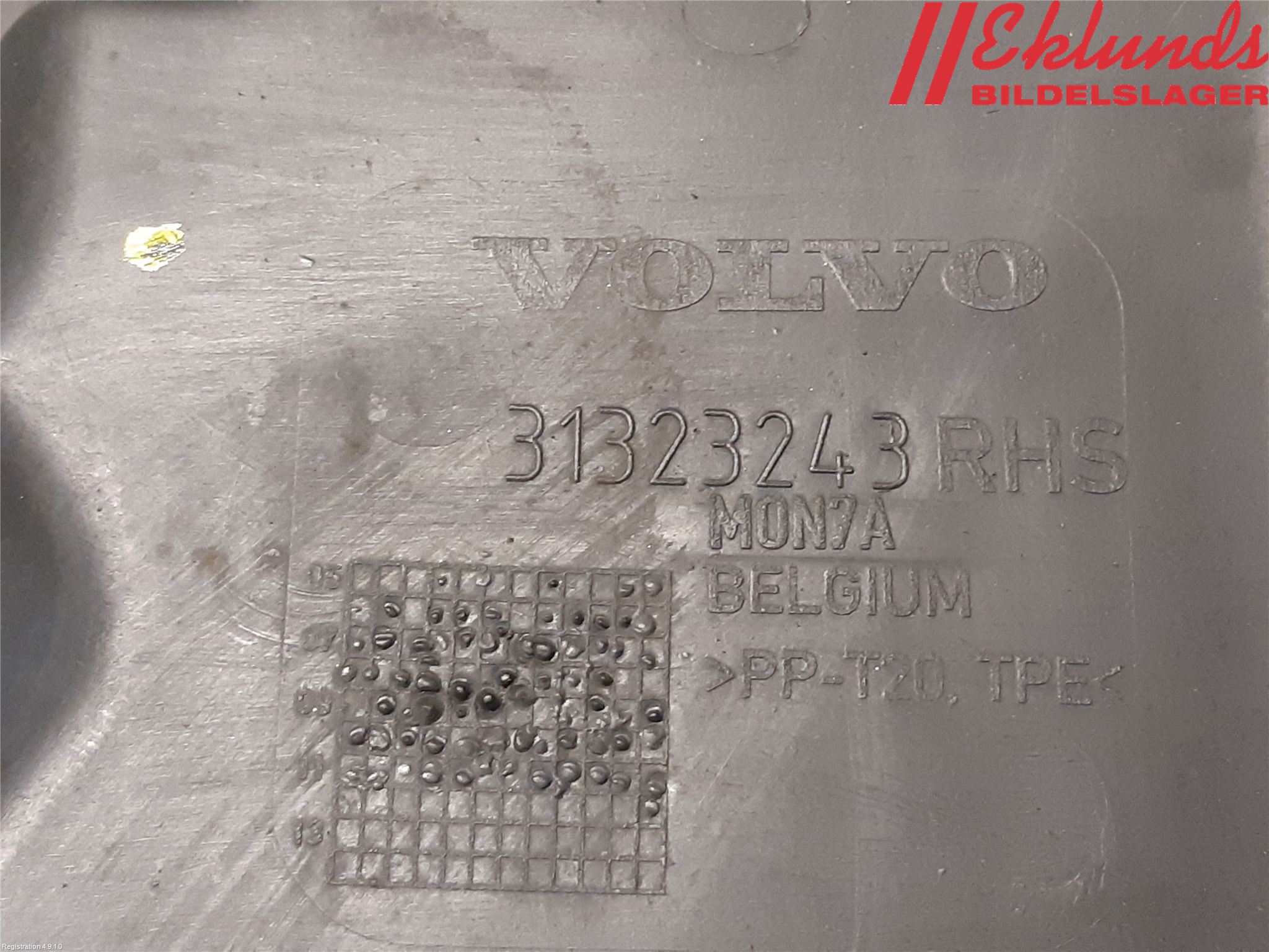 Volvo V70 08-13 Deflektor Plåt-Plast Kylning
