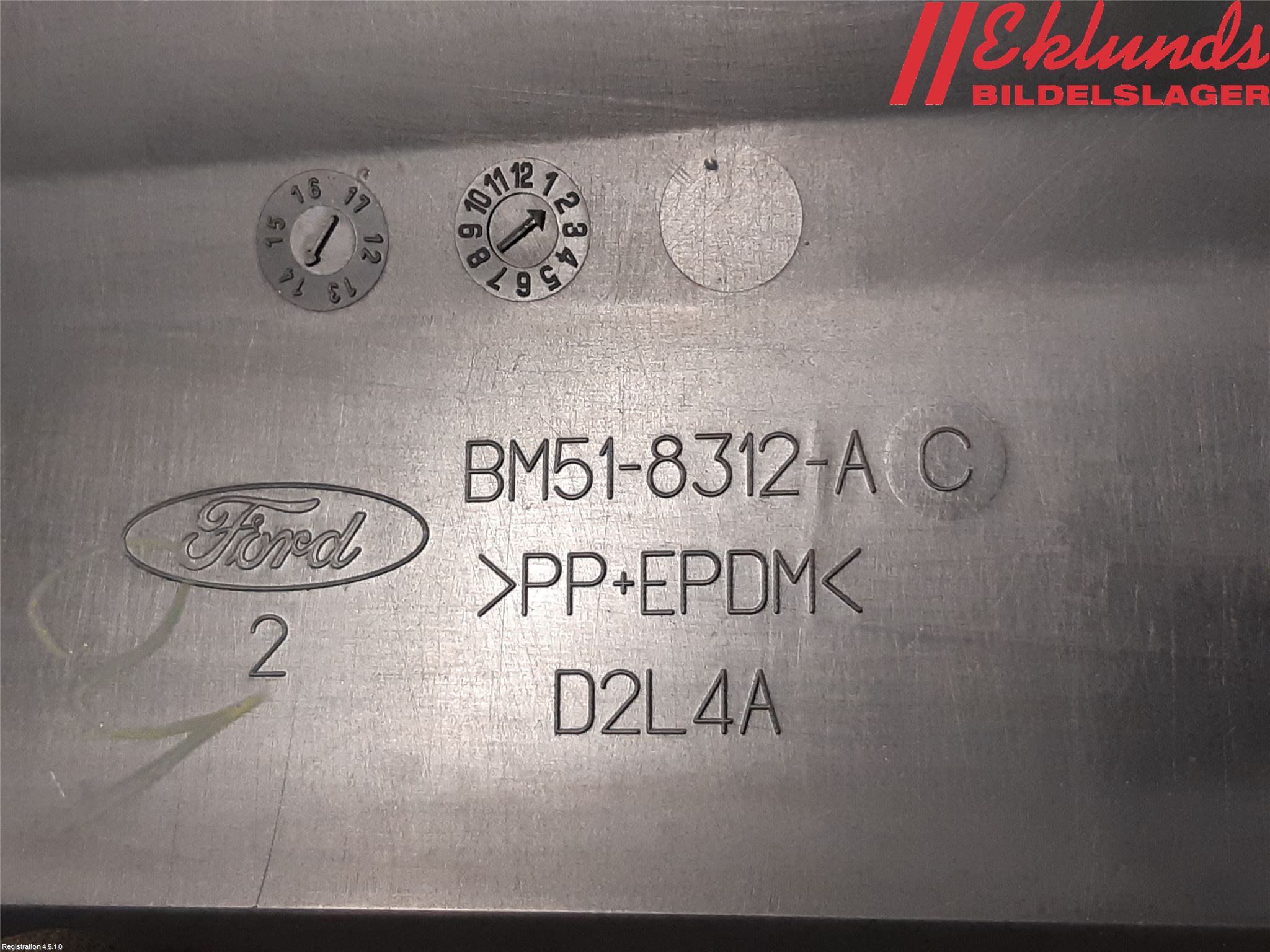 Ford FOCUS 11-14 Deflektor Plåt-Plast Kylning